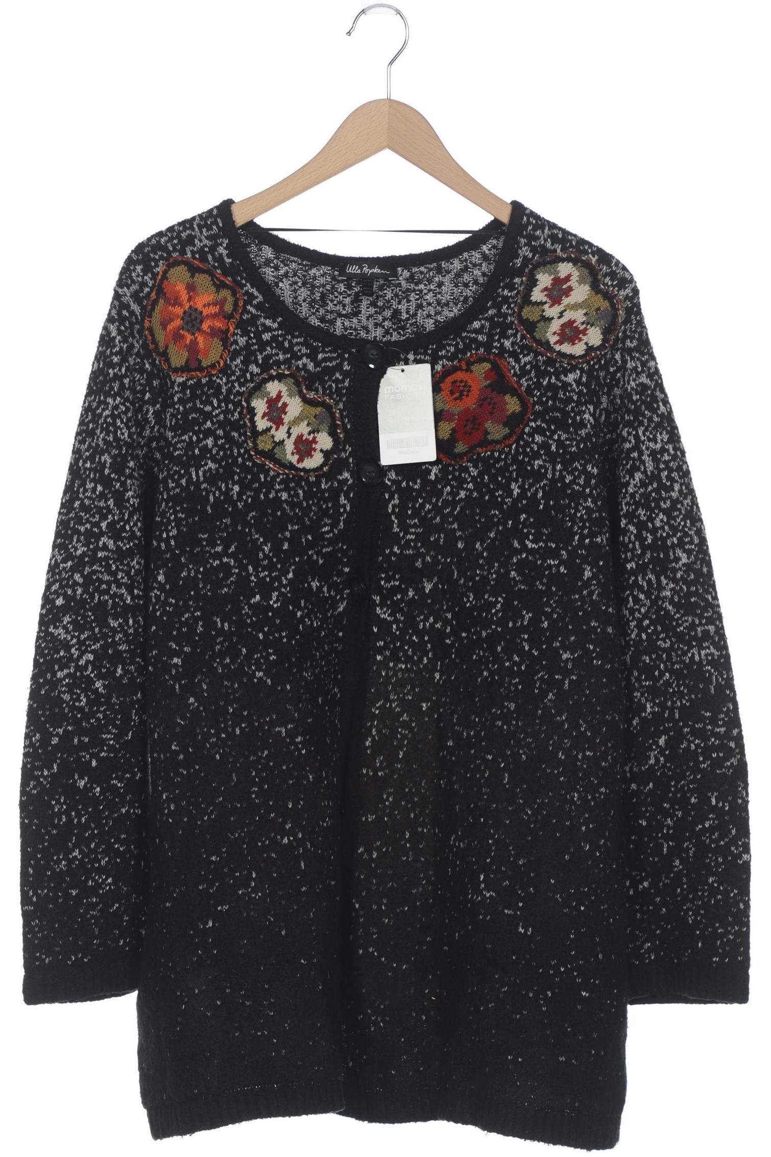 

Ulla Popken Damen Strickjacke, schwarz, Gr. 50