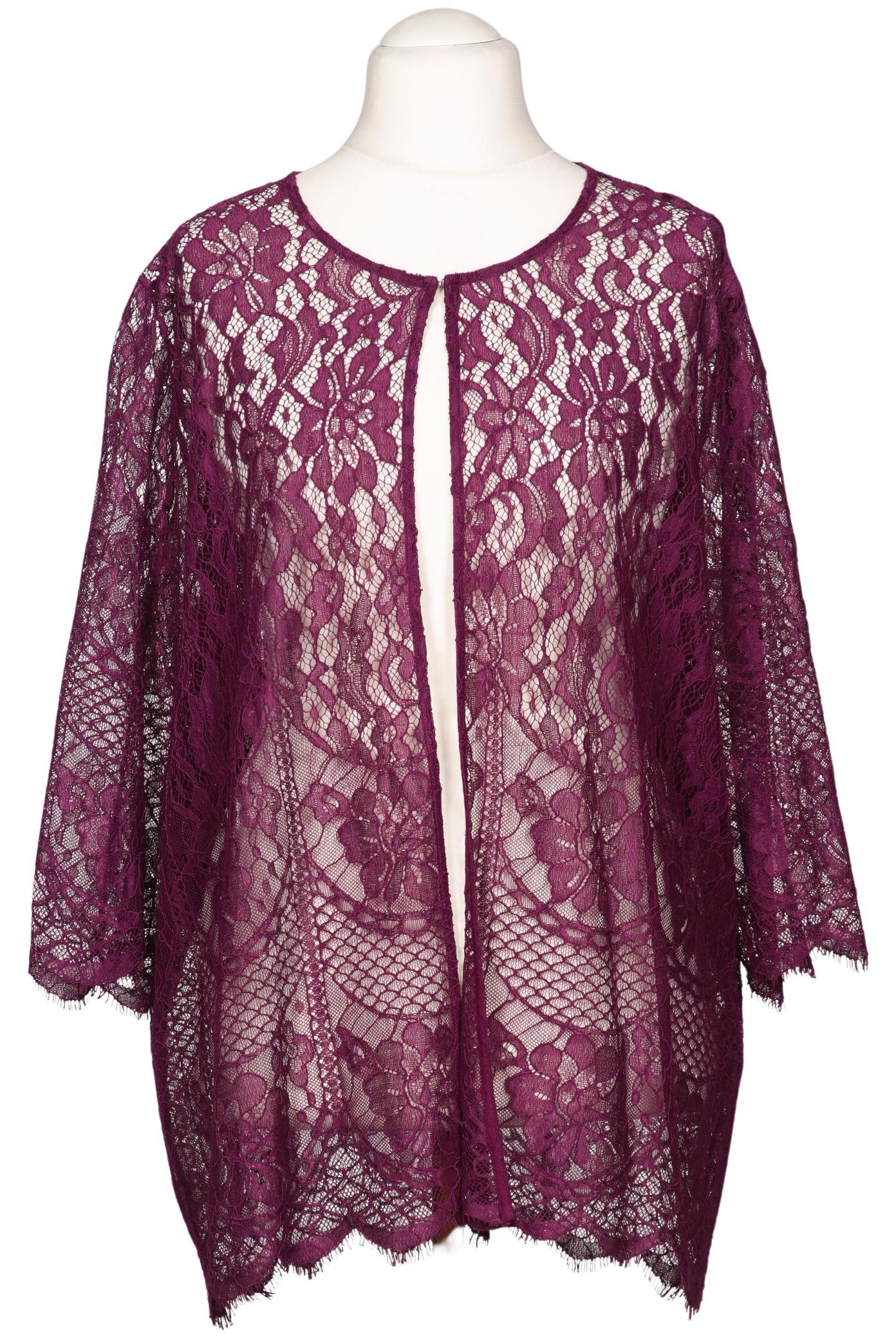 

Ulla Popken Damen Strickjacke, flieder, Gr. 50