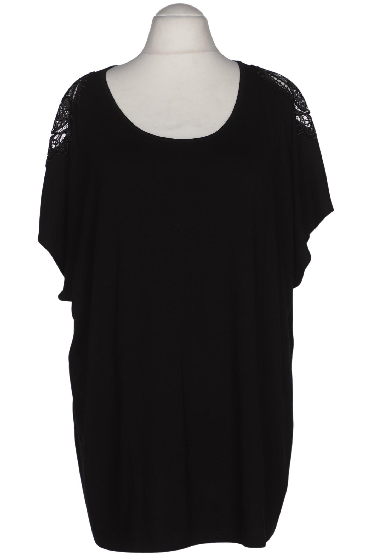 

Ulla Popken Damen T-Shirt, schwarz, Gr. 54