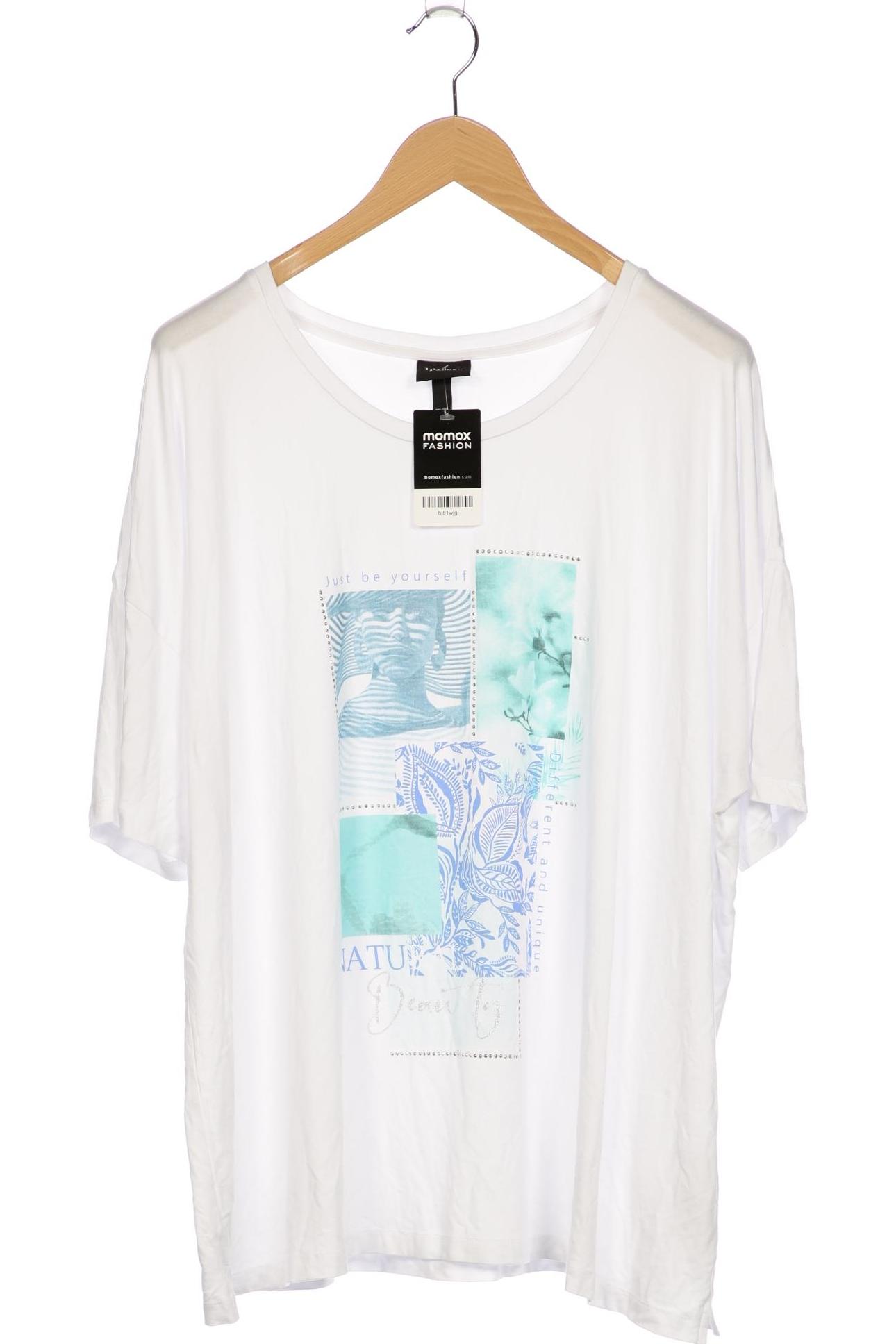 

Ulla Popken Damen T-Shirt, weiß, Gr. 50