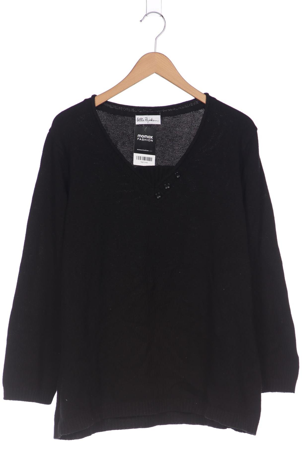 

Ulla Popken Damen Pullover, schwarz, Gr. 46