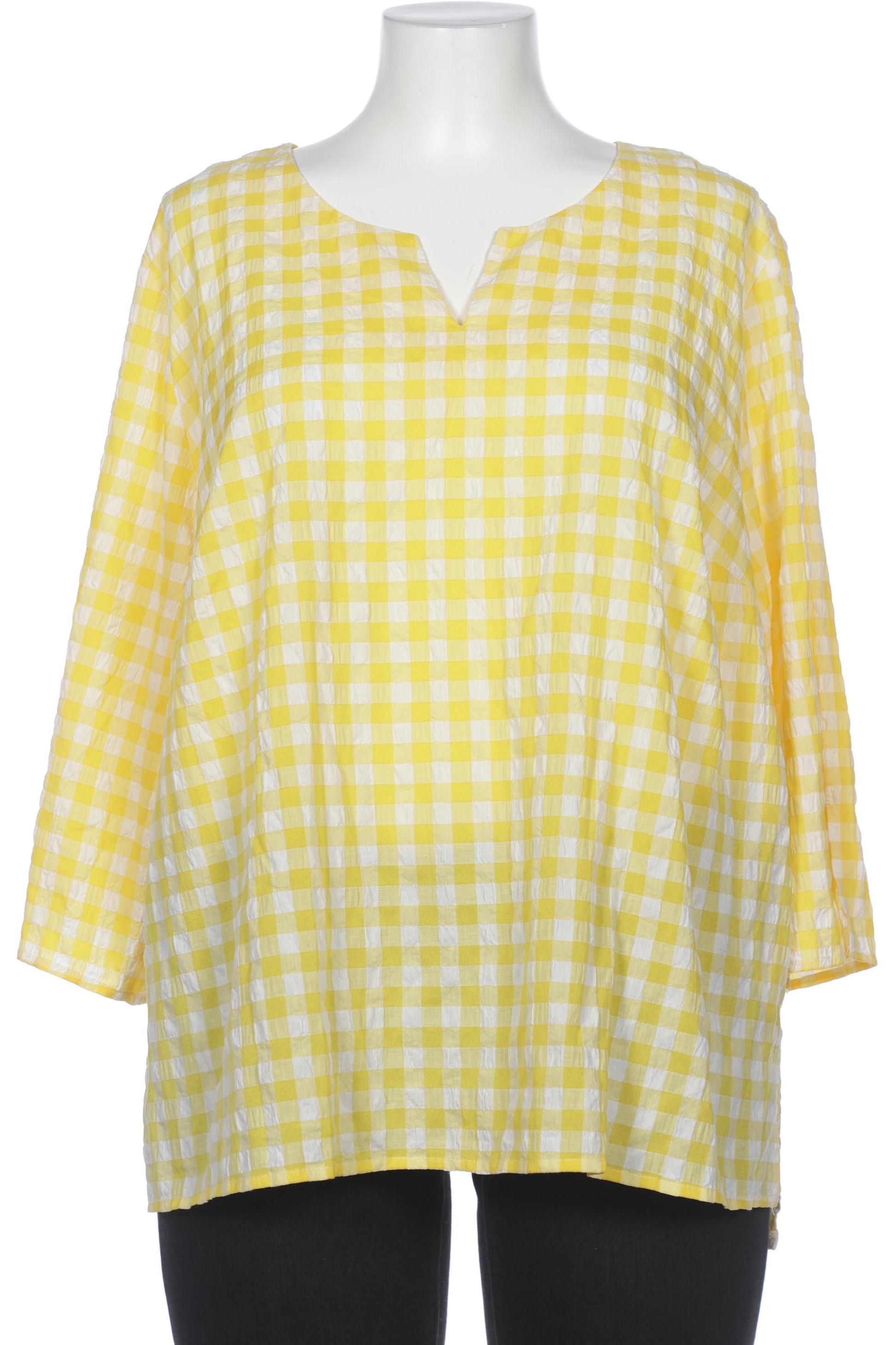 

Ulla Popken Damen Bluse, gelb, Gr. 50
