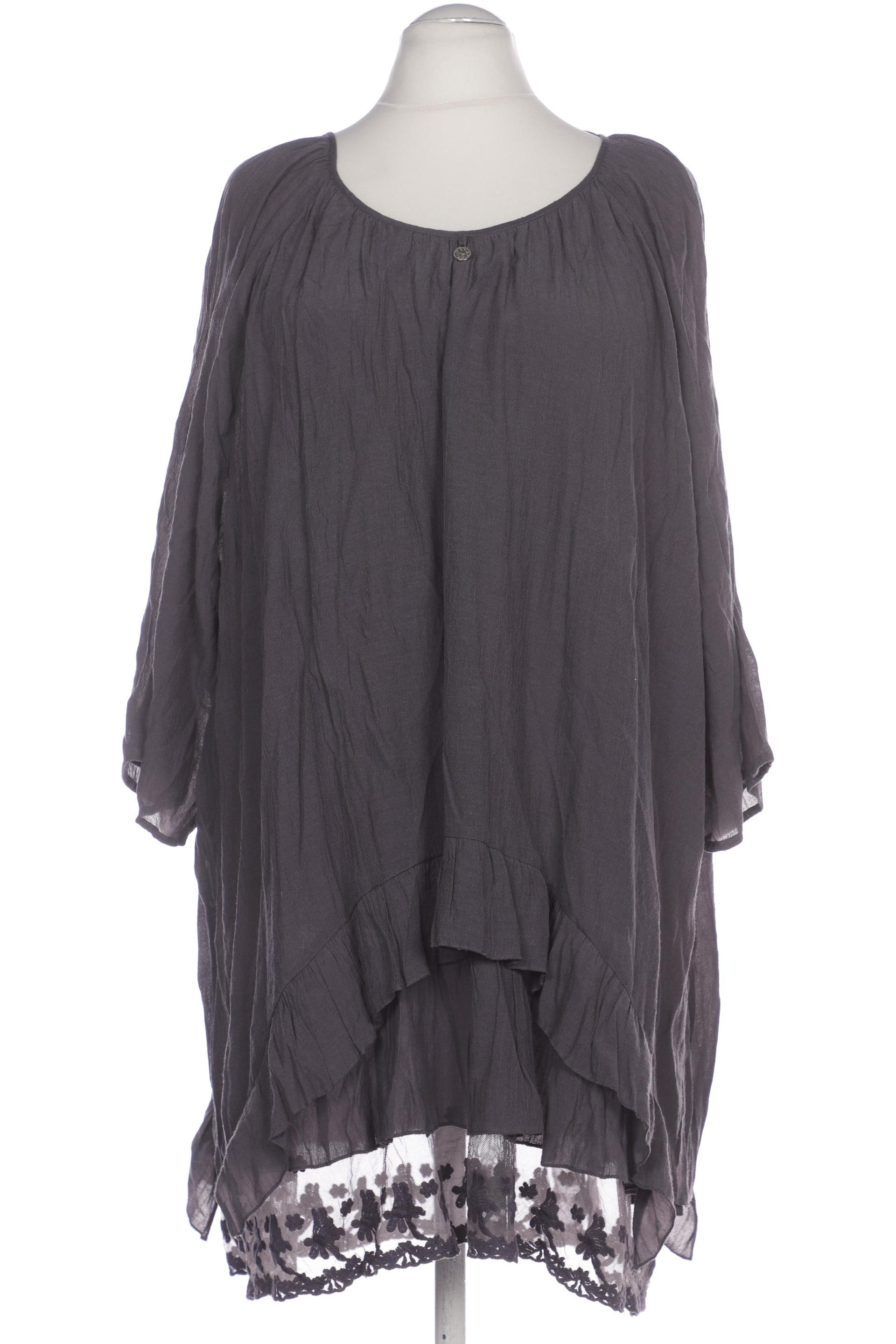 

Ulla Popken Damen Bluse, grau, Gr. 60