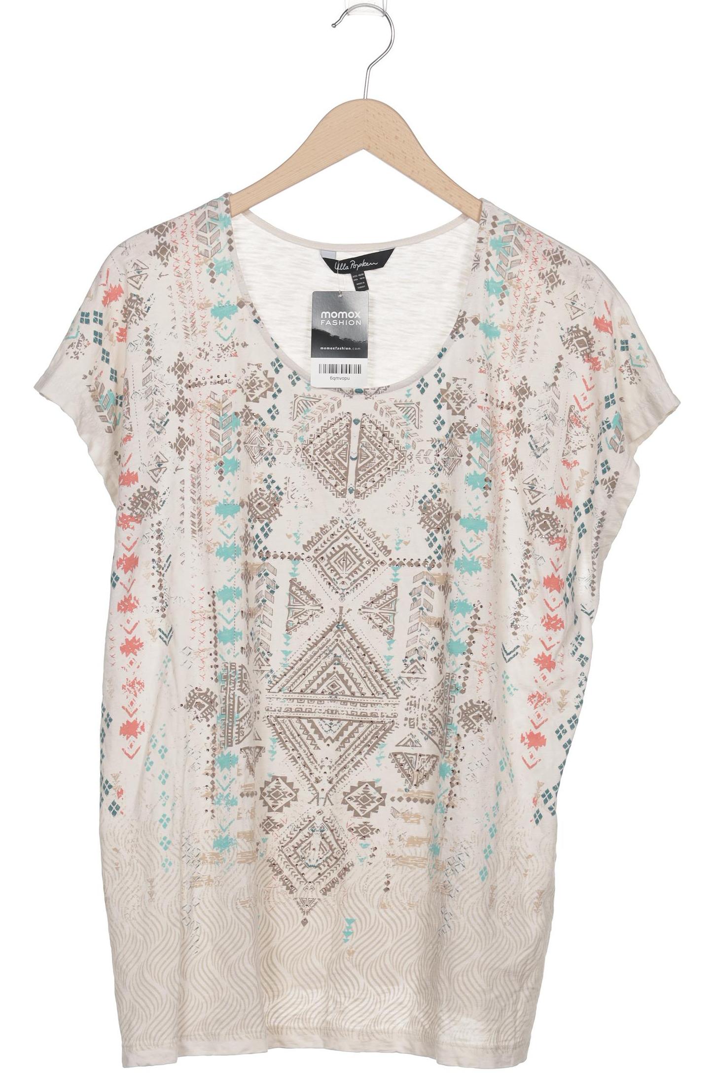 

Ulla Popken Damen T-Shirt, weiß, Gr. 46