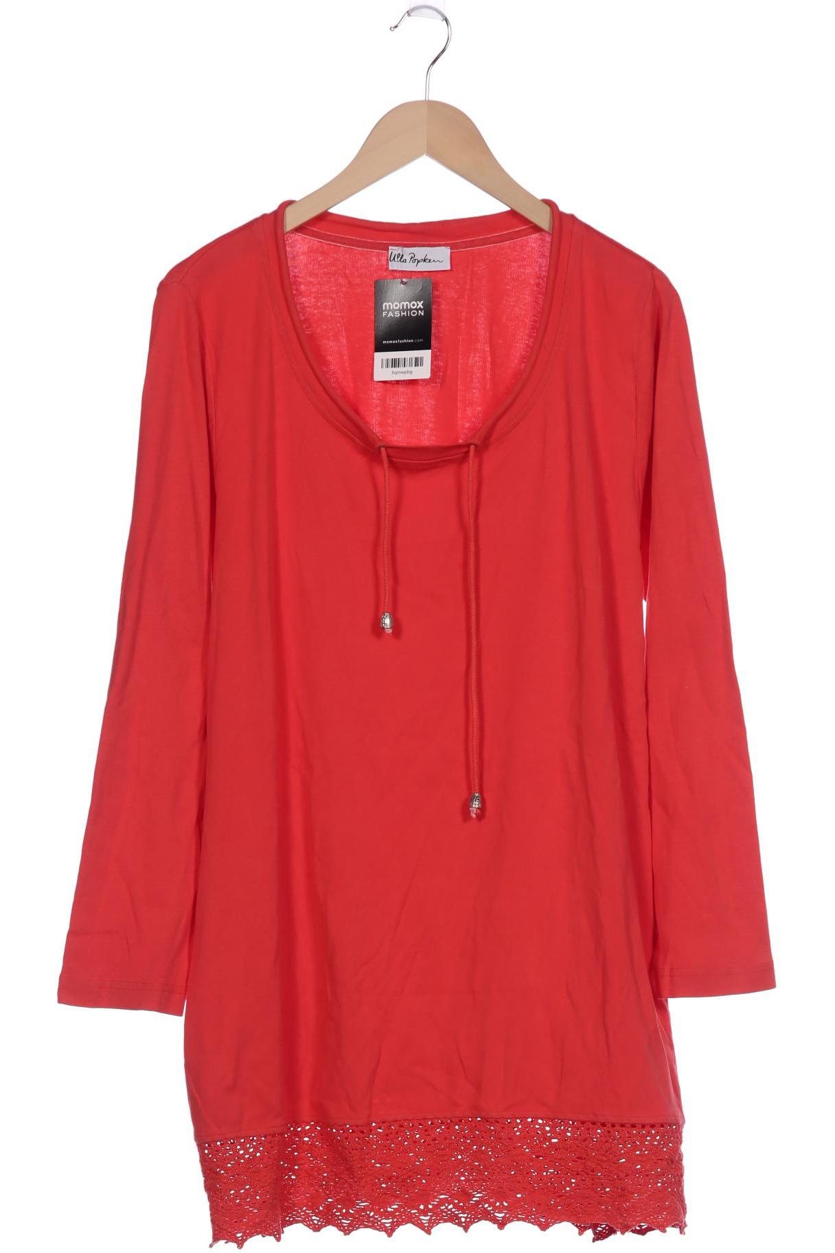 

Ulla Popken Damen Langarmshirt, rot