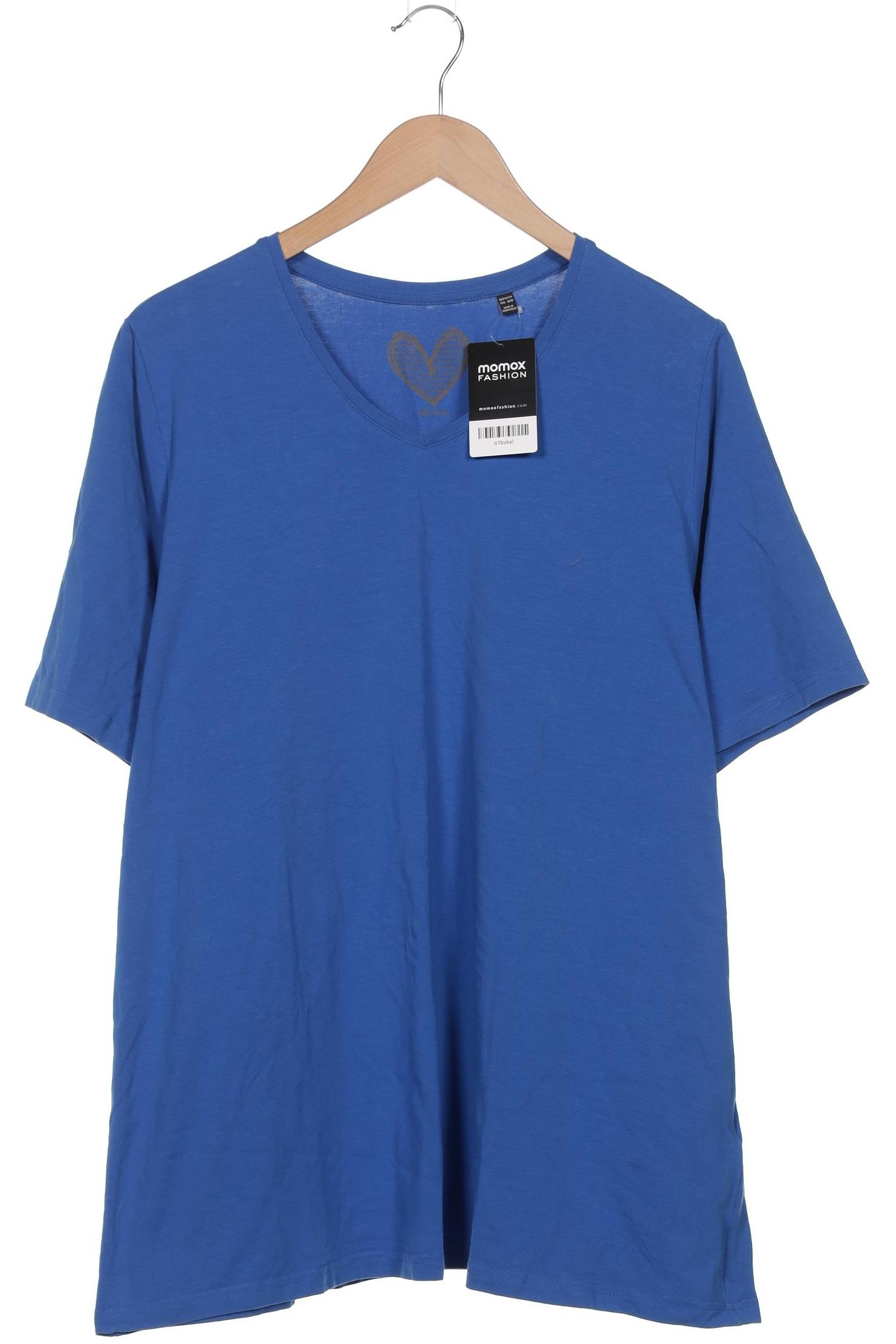 

Ulla Popken Damen T-Shirt, blau, Gr. 46