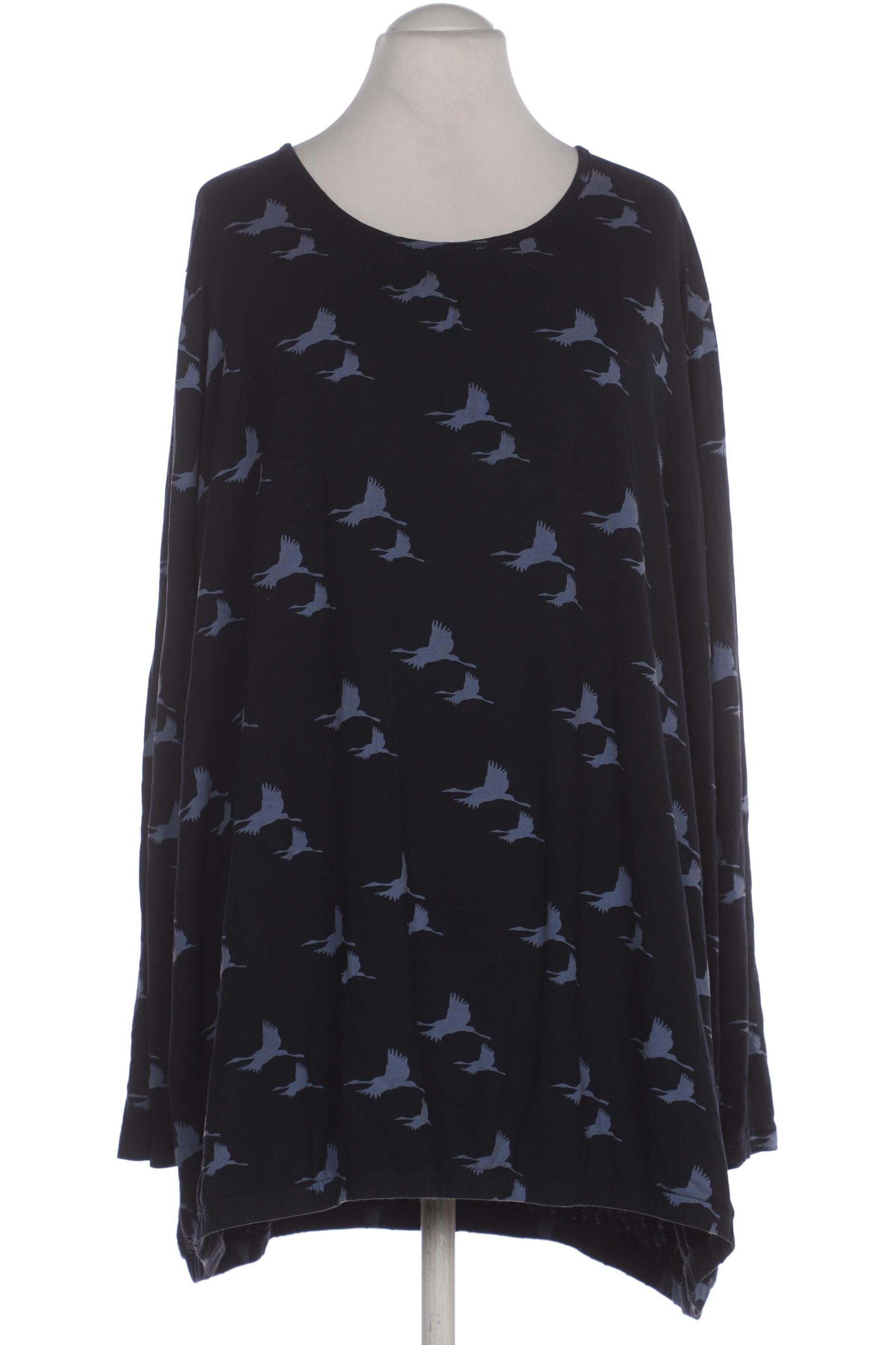 

Ulla Popken Damen Langarmshirt, marineblau, Gr. 58