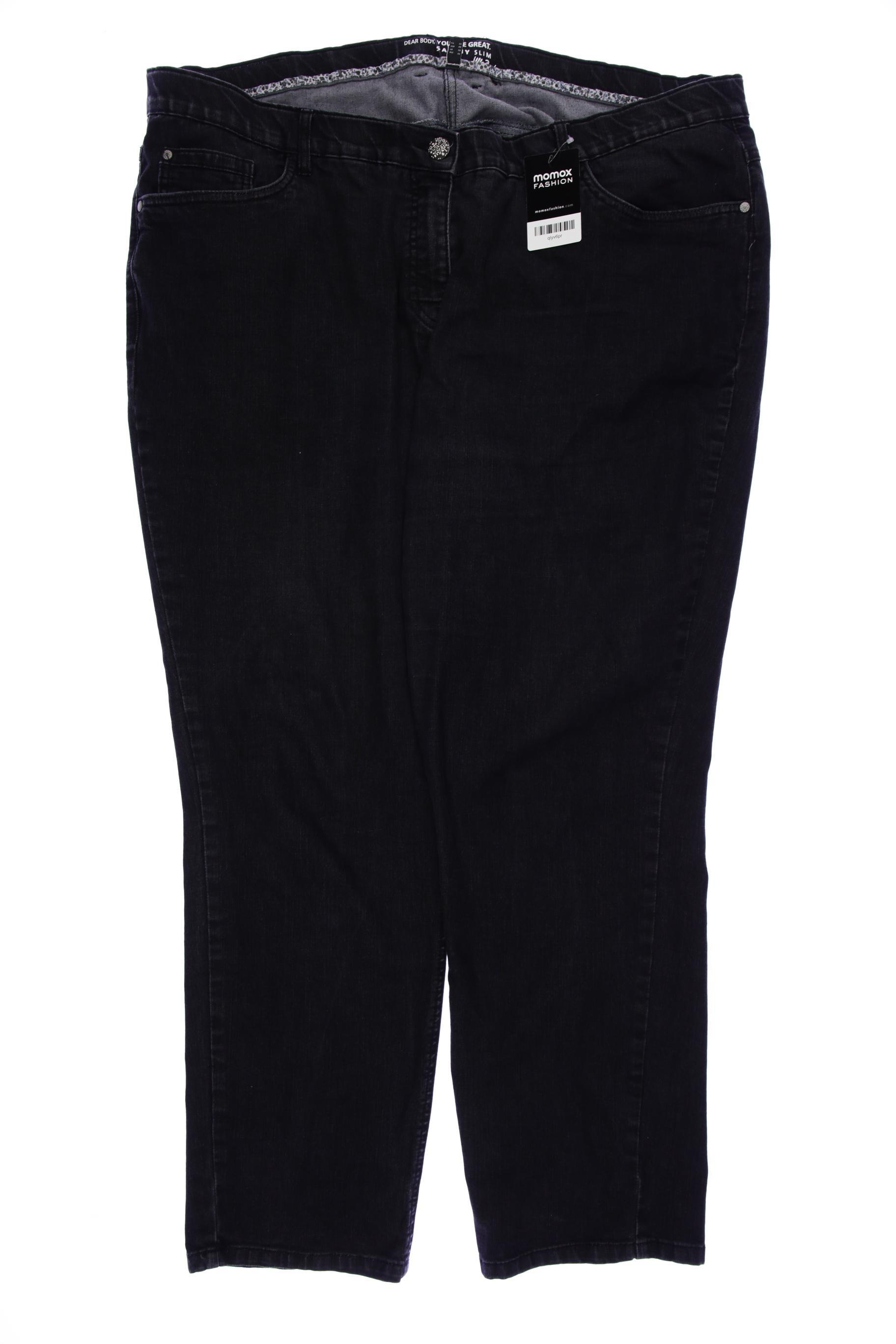 

Ulla Popken Damen Jeans, schwarz, Gr. 54