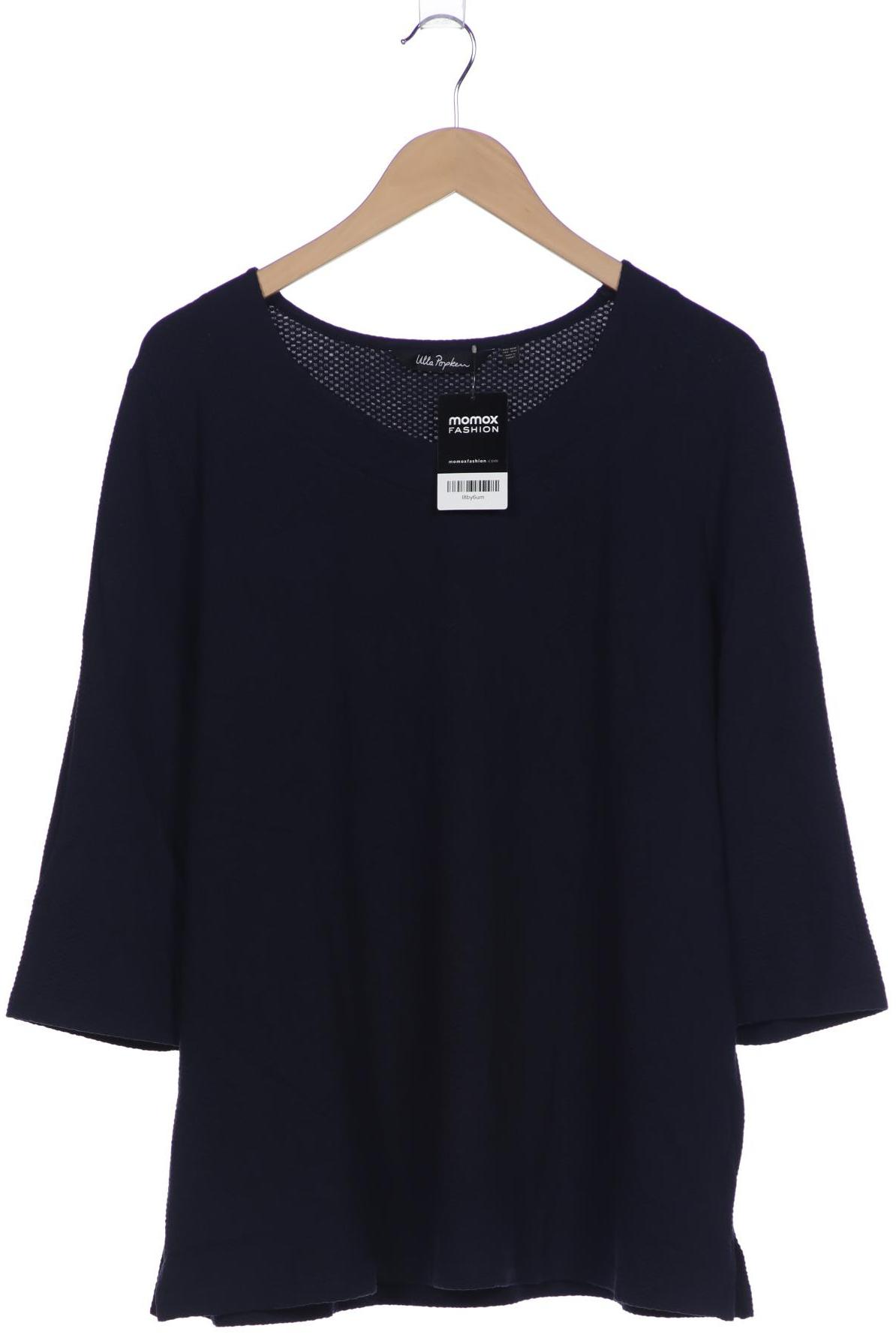 

Ulla Popken Damen Langarmshirt, marineblau, Gr. 46