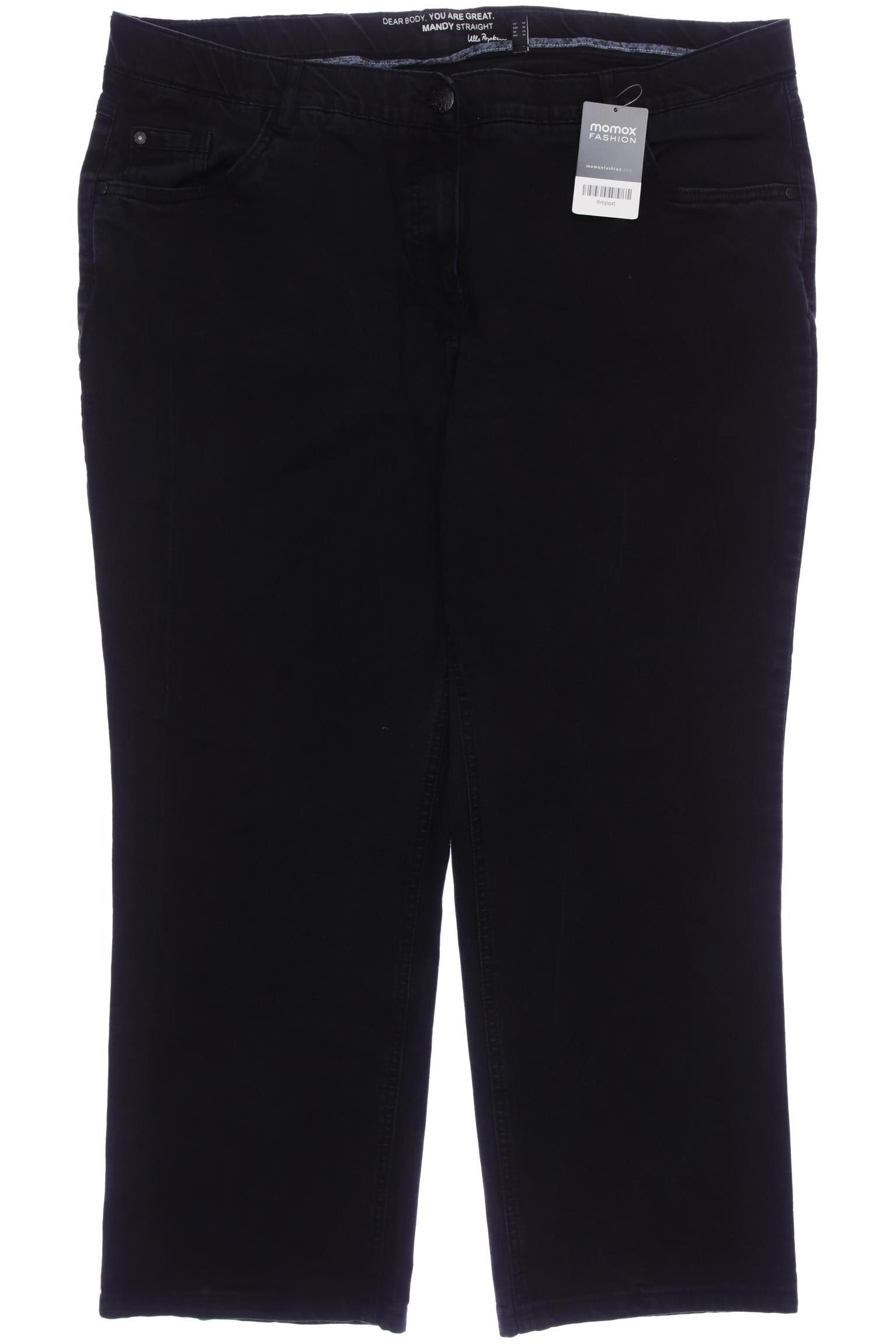 

Ulla Popken Damen Jeans, schwarz, Gr. 50