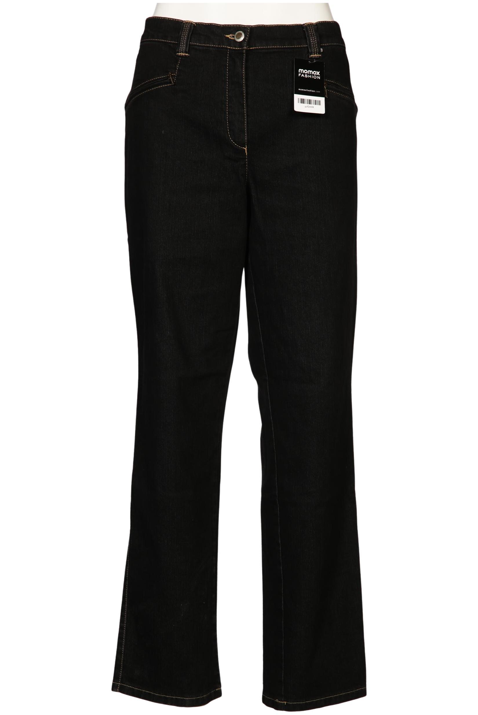 

Ulla Popken Damen Jeans, schwarz, Gr. 46