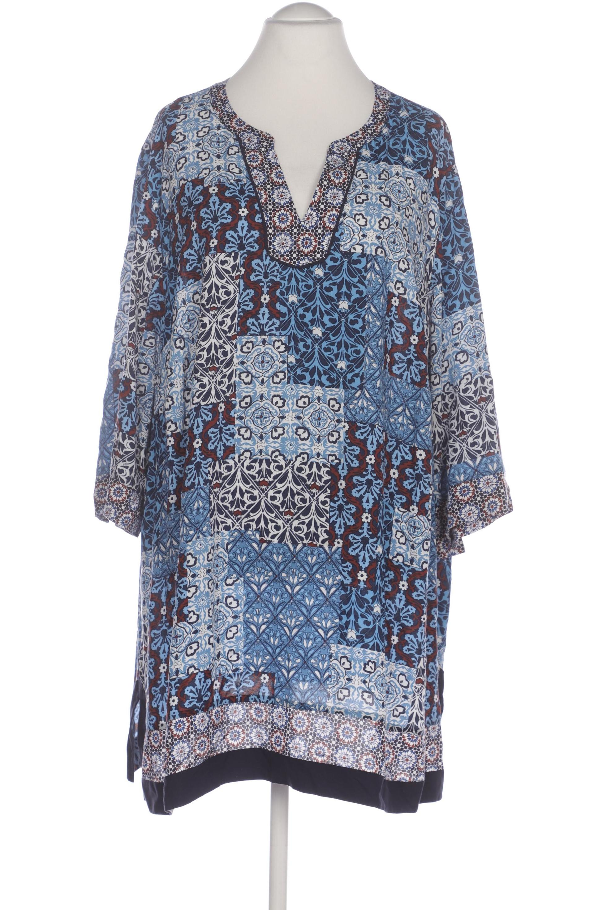 

Ulla Popken Damen Bluse, blau, Gr. 54