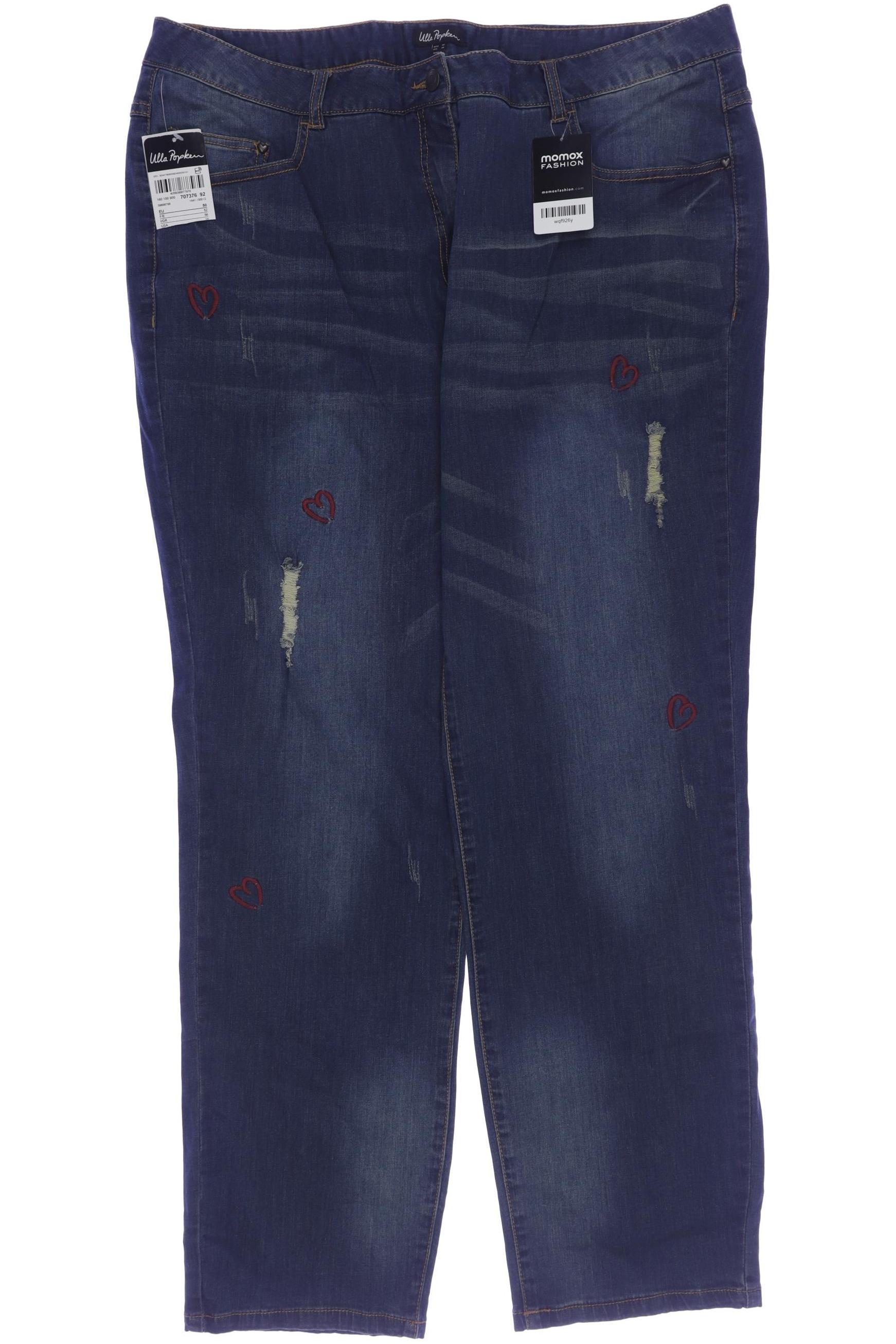 

Ulla Popken Damen Jeans, marineblau, Gr. 50