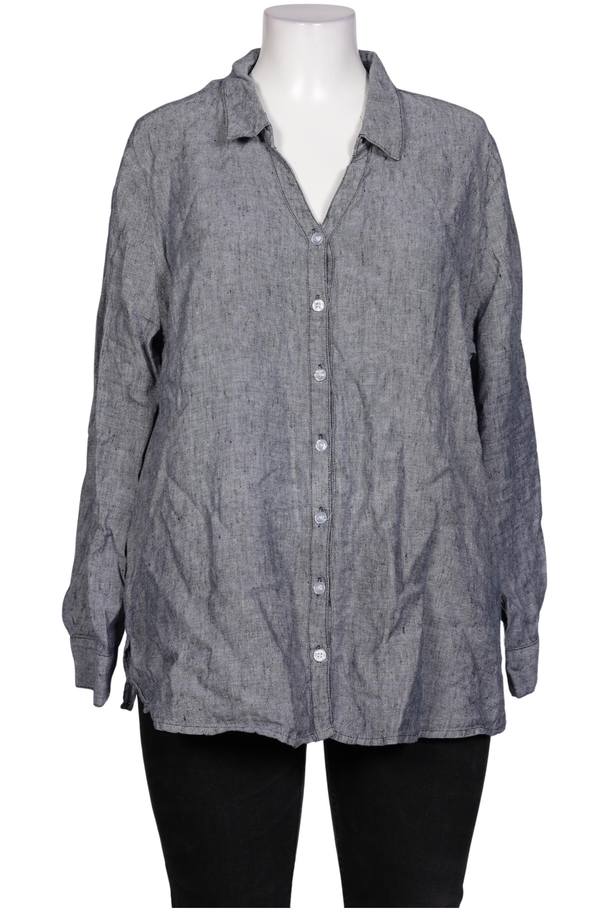 

Ulla Popken Damen Bluse, grau, Gr. 46