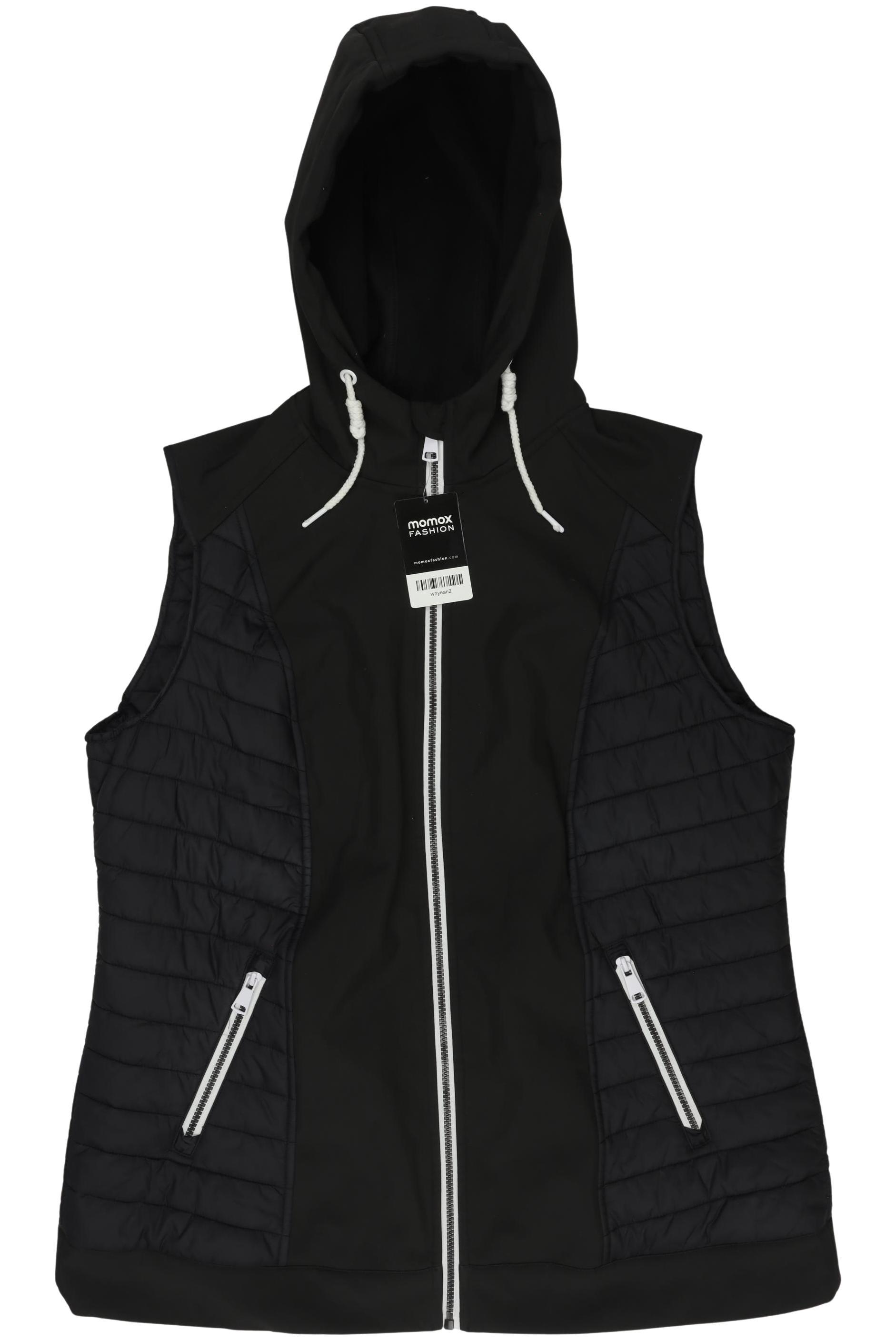 

Ulla Popken Damen Weste, schwarz, Gr. 46