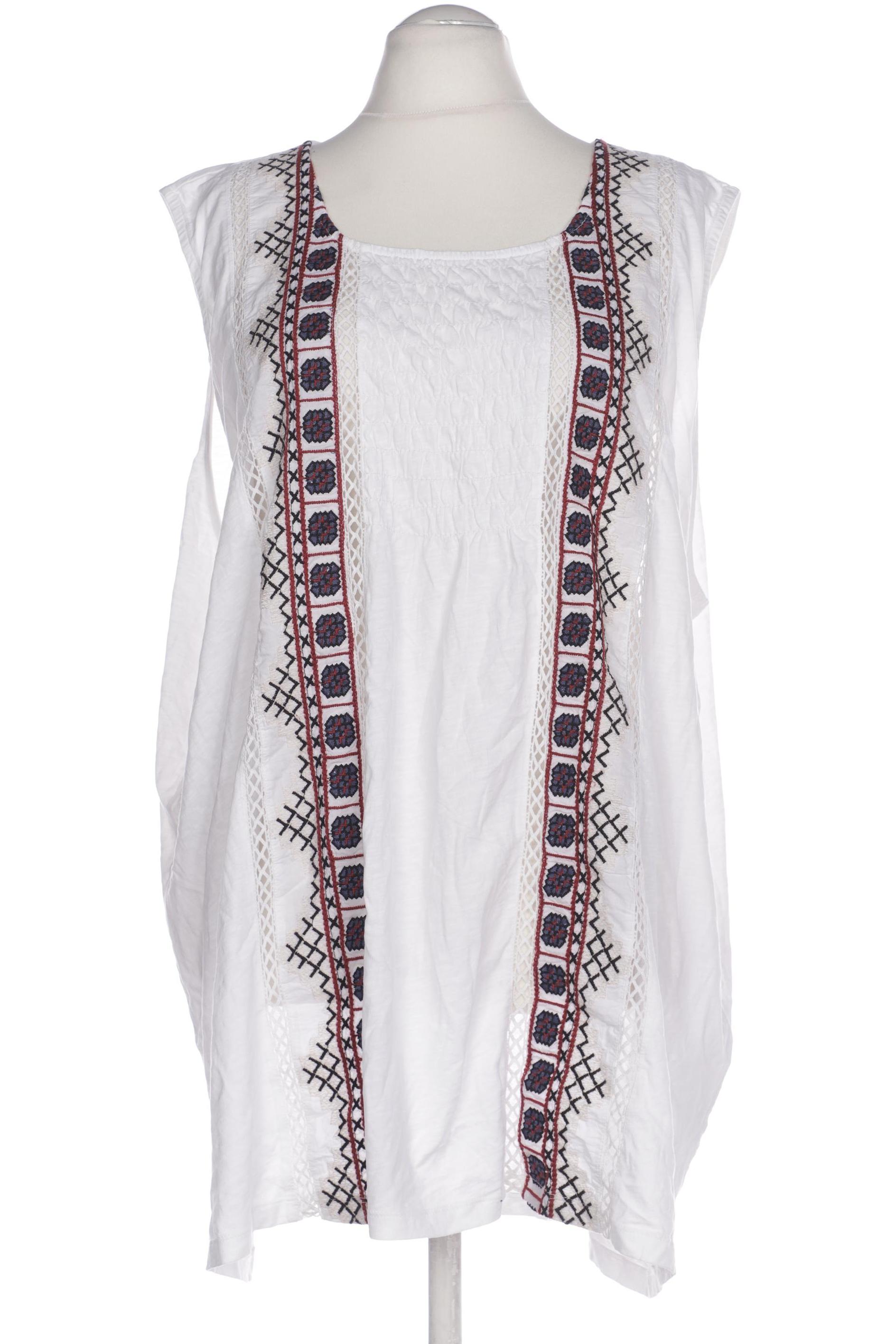 

Ulla Popken Damen Top, weiß, Gr. 58