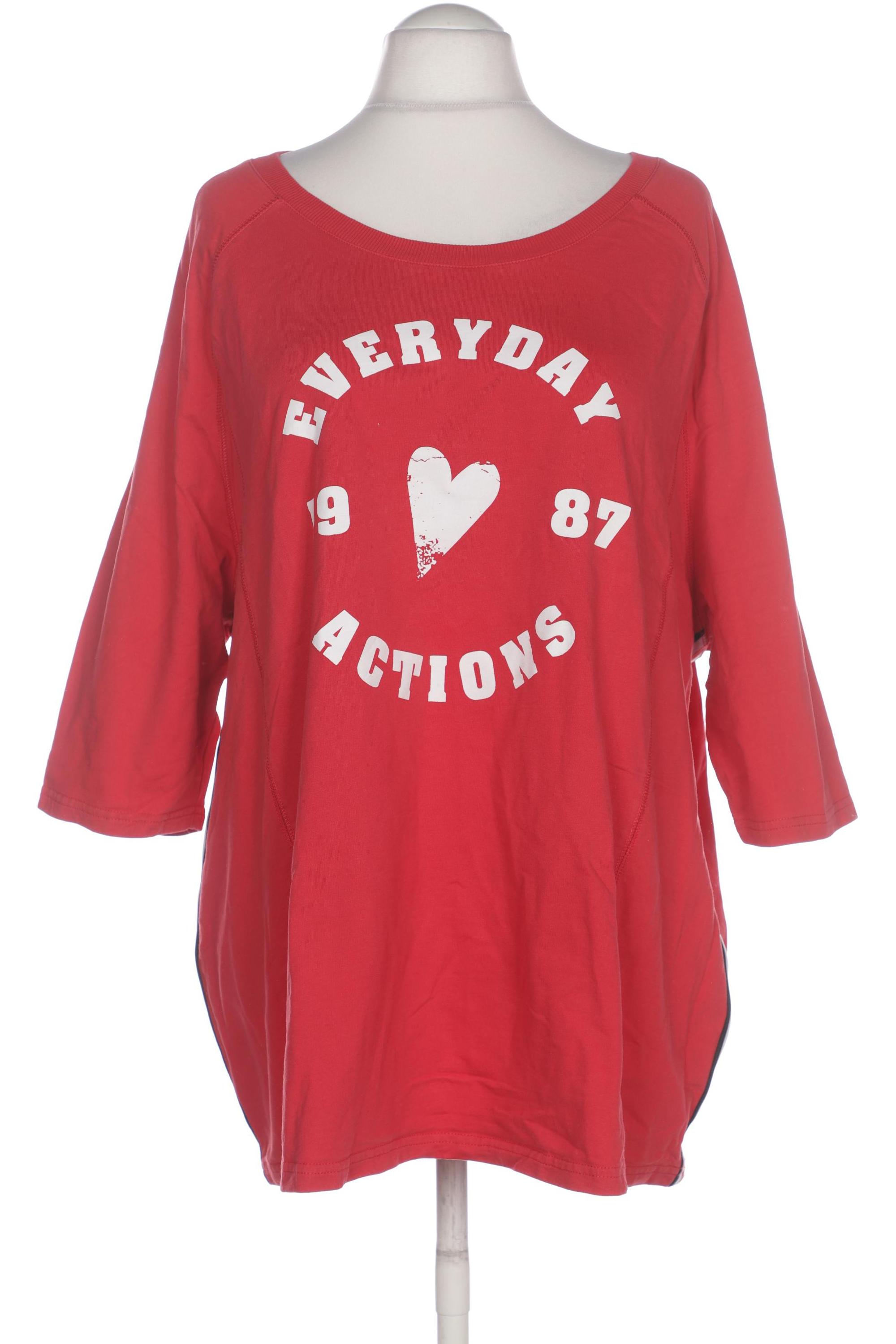 

Ulla Popken Damen Sweatshirt, rot, Gr. 54