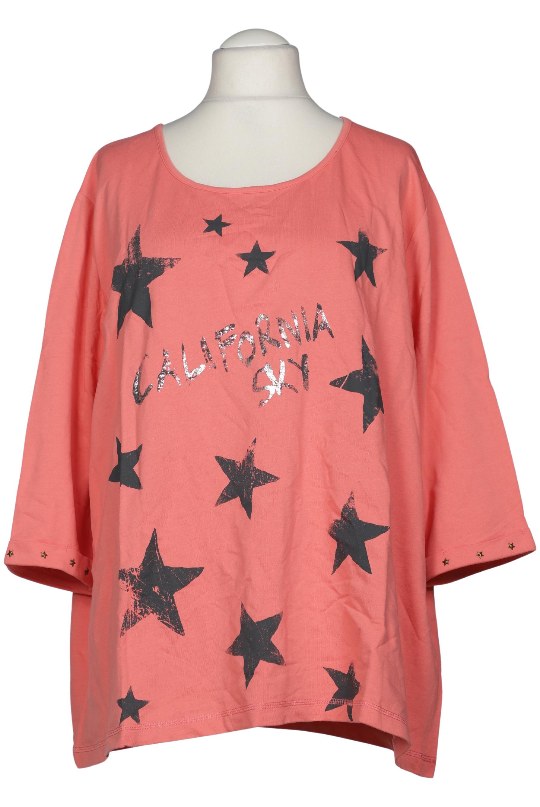 

Ulla Popken Damen Langarmshirt, pink, Gr. 54