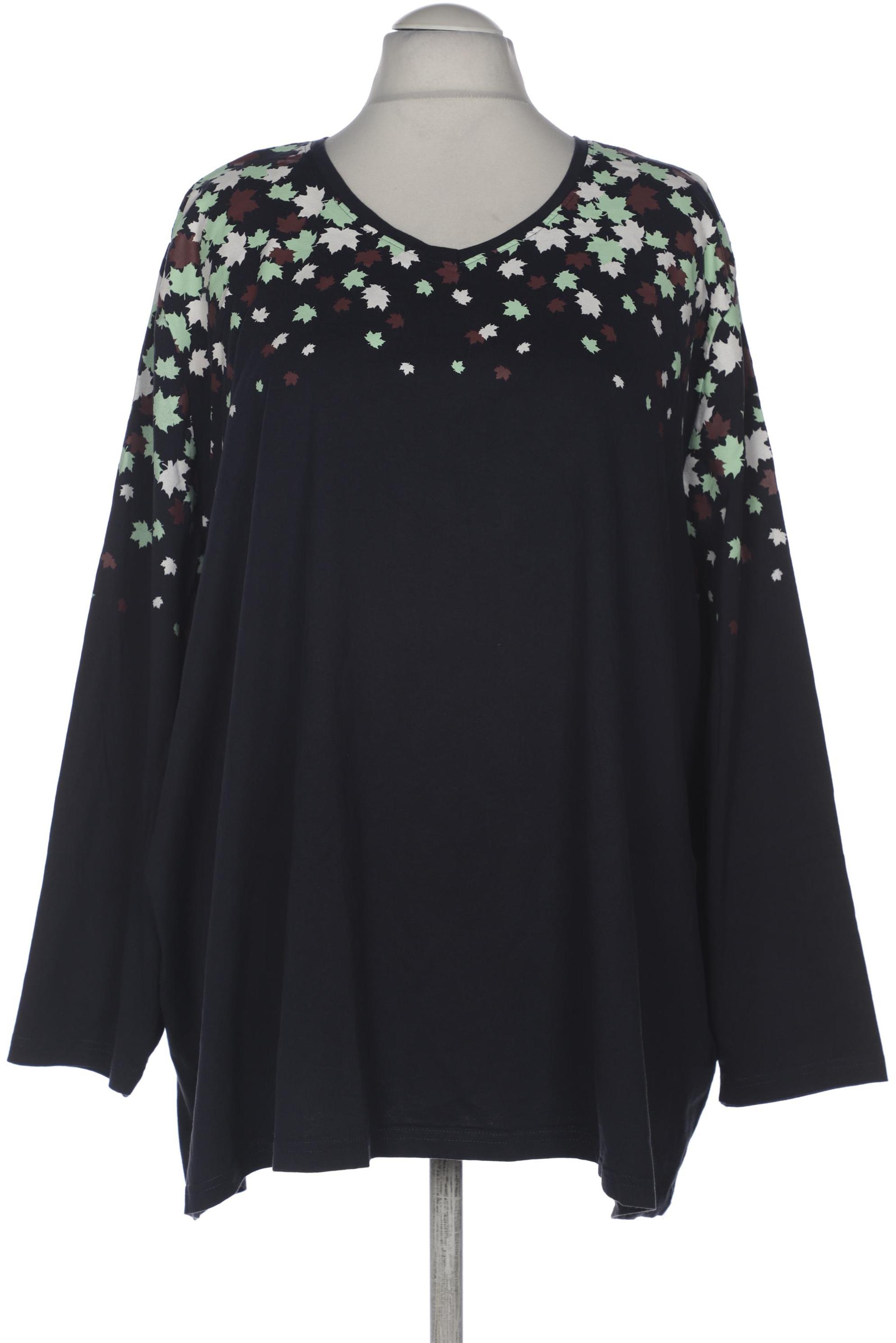 

Ulla Popken Damen Langarmshirt, marineblau, Gr. 66