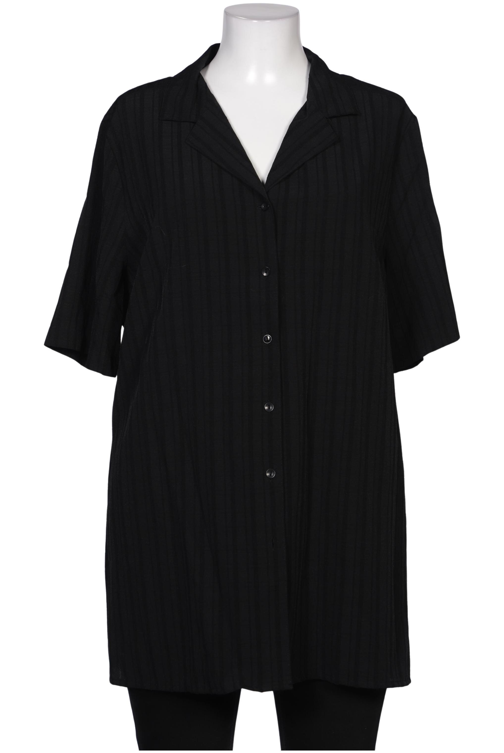 

Ulla Popken Damen Bluse, schwarz, Gr. 46