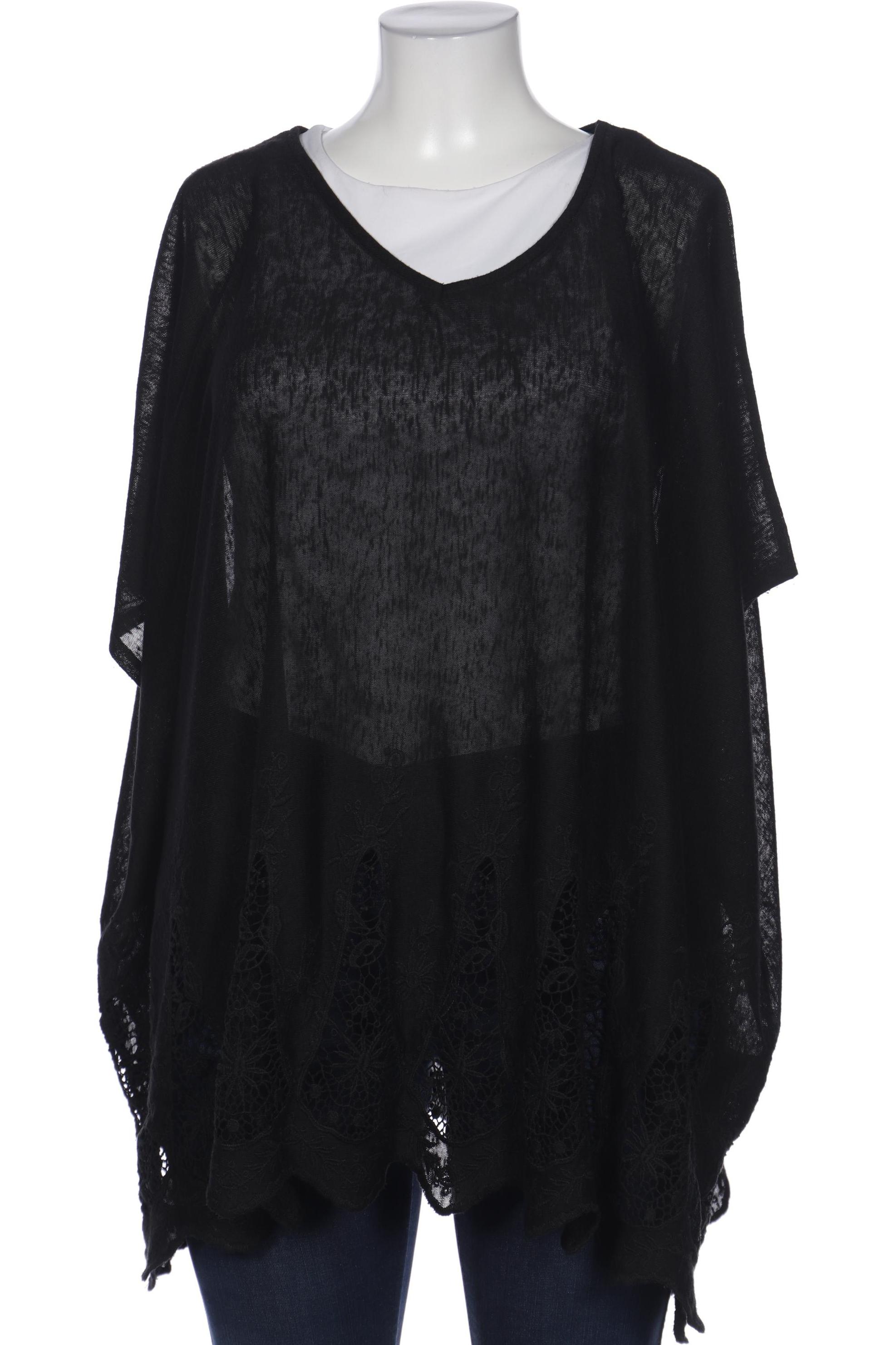 

Ulla Popken Damen Bluse, schwarz, Gr. 46