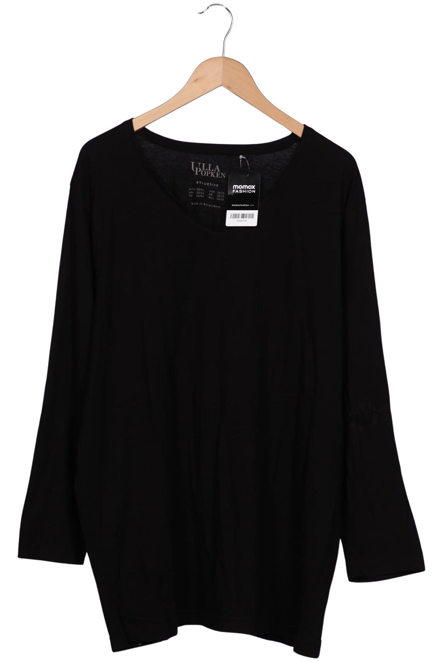 

Ulla Popken Damen Langarmshirt, schwarz, Gr. 50