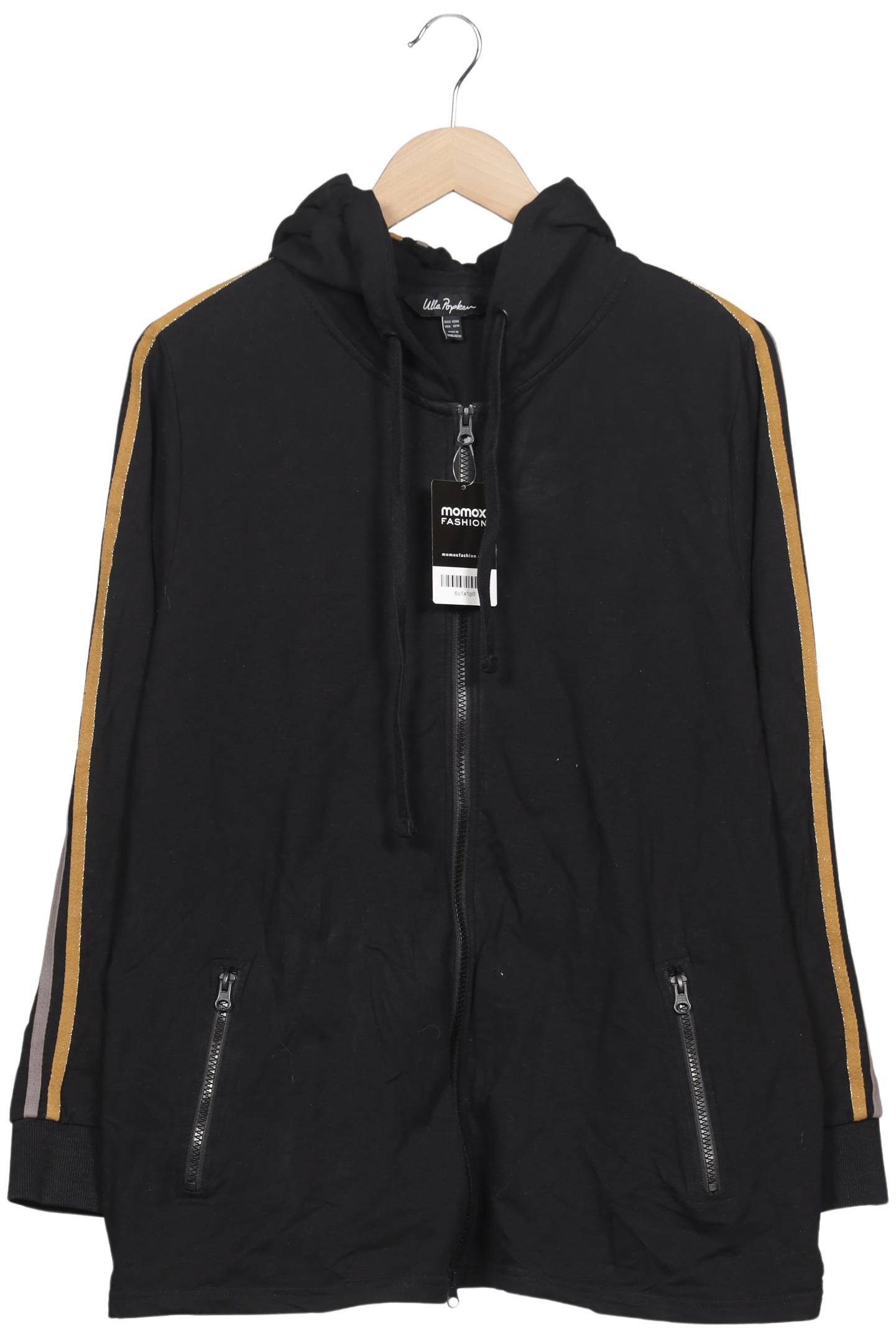 

Ulla Popken Damen Kapuzenpullover, schwarz, Gr. 42