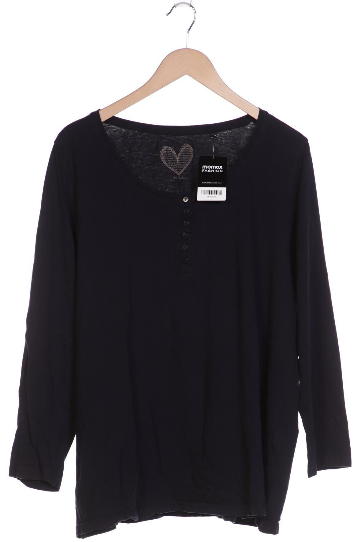 

Ulla Popken Damen Langarmshirt, marineblau