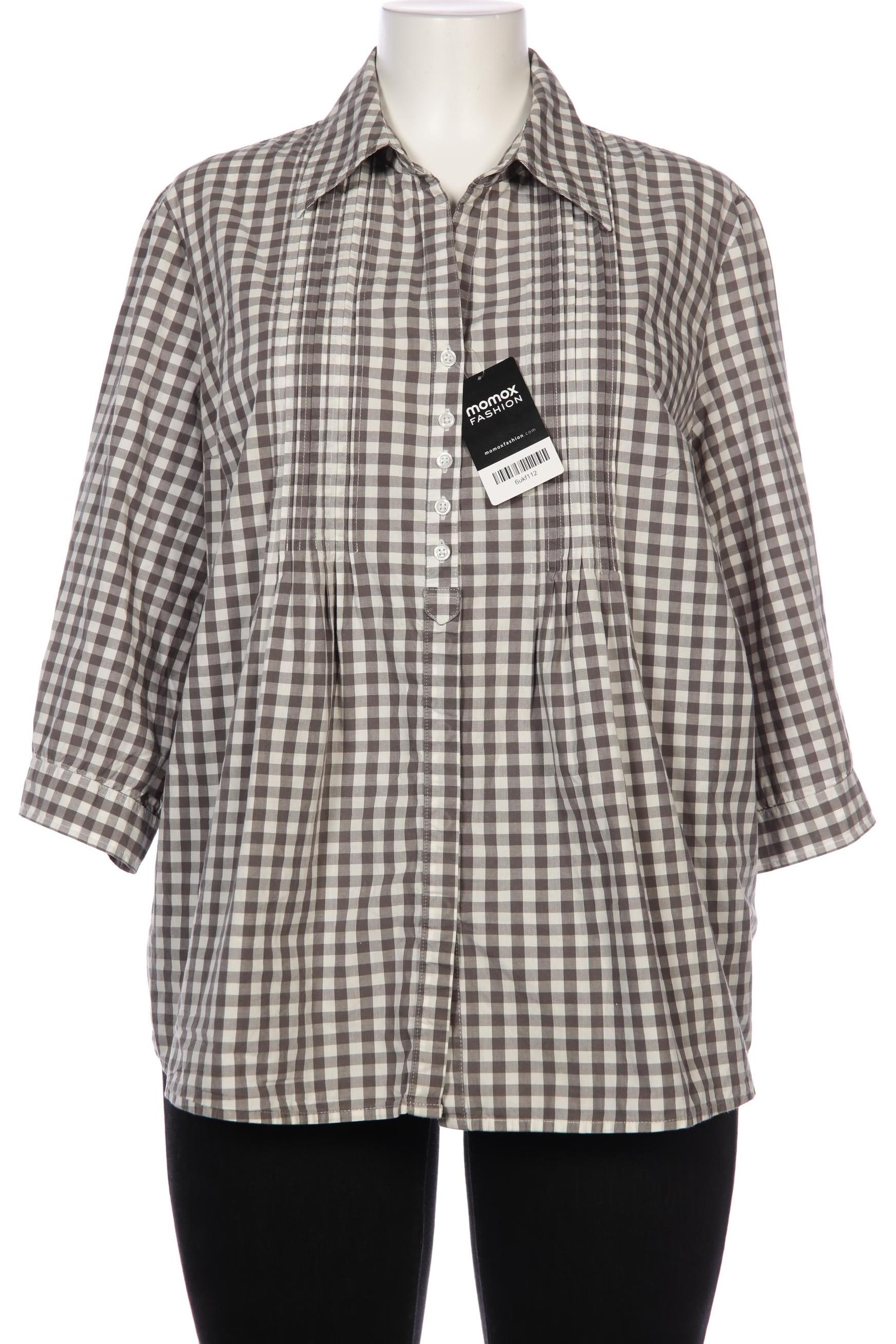 

Ulla Popken Damen Bluse, grau, Gr. 46