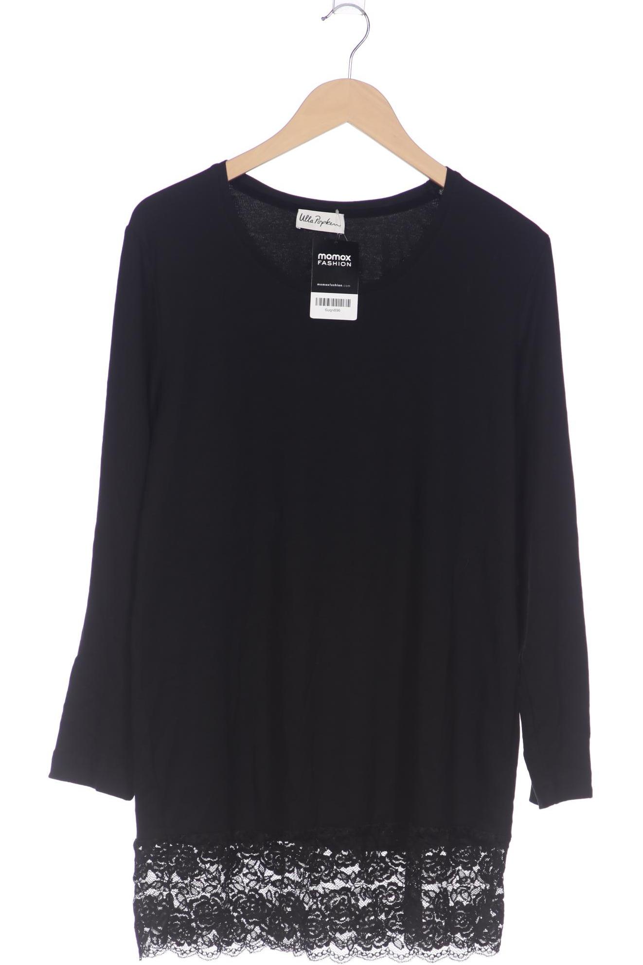 

Ulla Popken Damen Langarmshirt, schwarz, Gr. 42