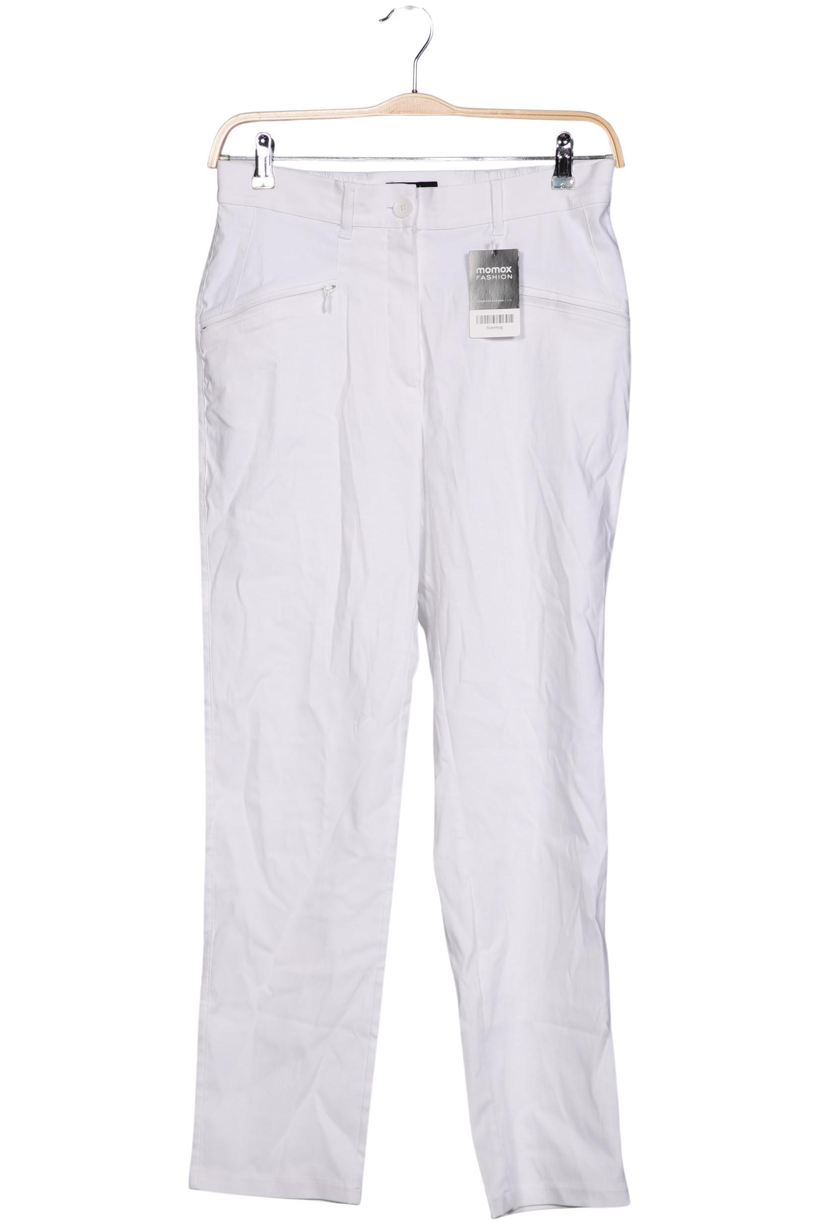

Ulla Popken Damen Stoffhose, weiß, Gr. 42