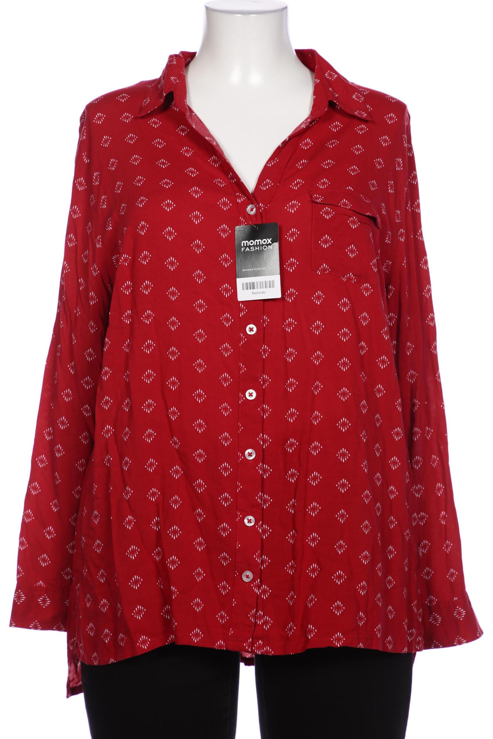 

Ulla Popken Damen Bluse, rot, Gr. 42