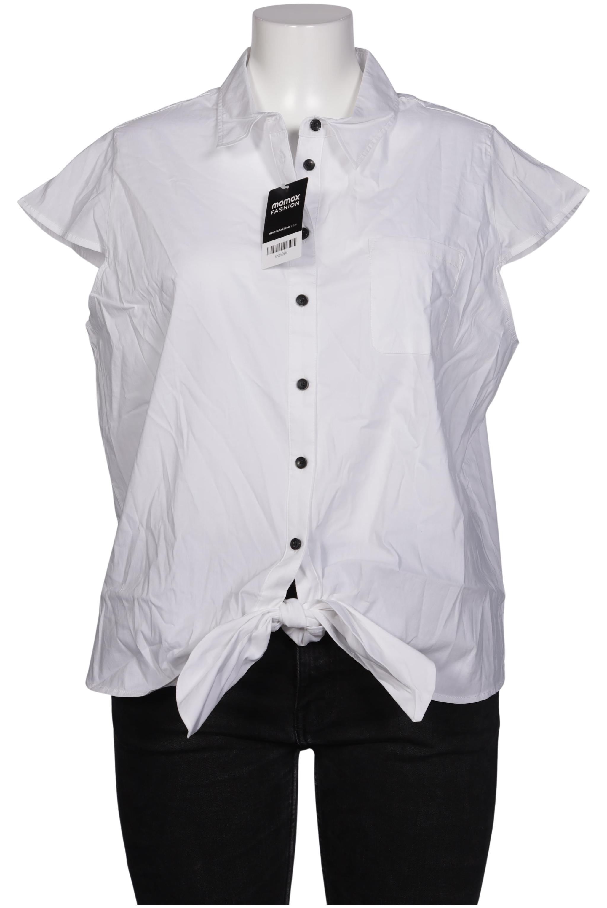 

Ulla Popken Damen Bluse, weiß, Gr. 46