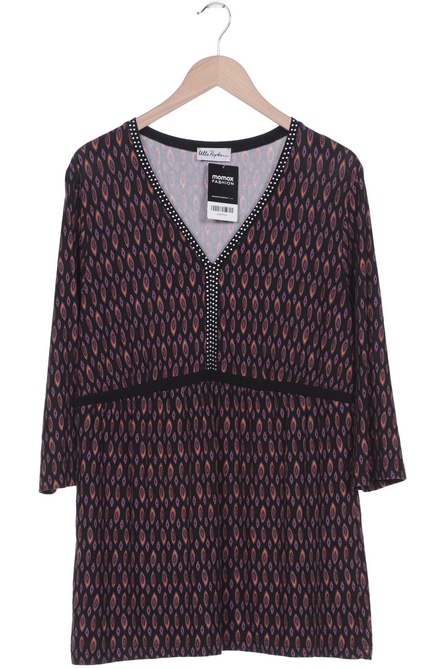 

Ulla Popken Damen Langarmshirt, schwarz, Gr. 46