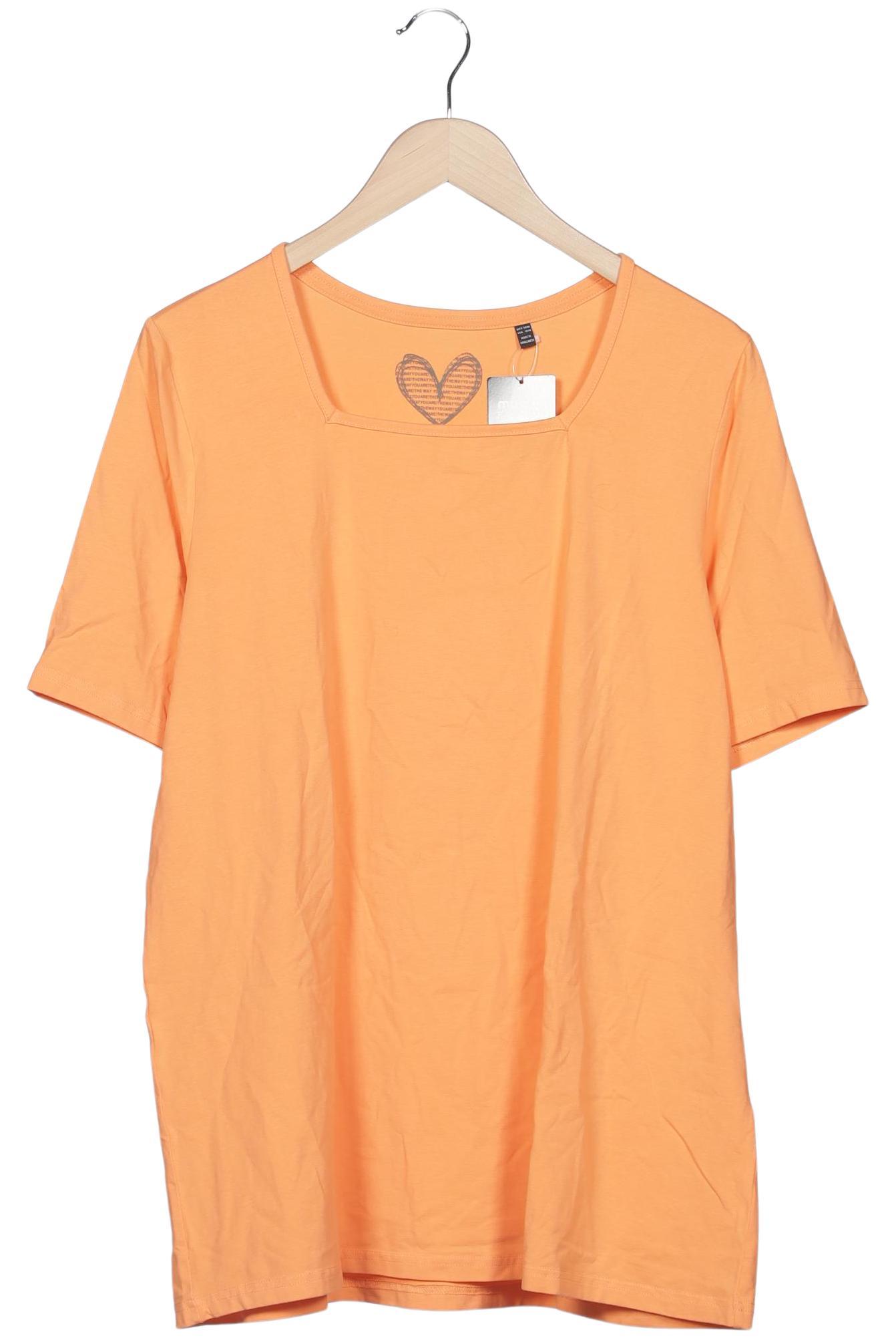 

Ulla Popken Damen T-Shirt, orange, Gr. 46