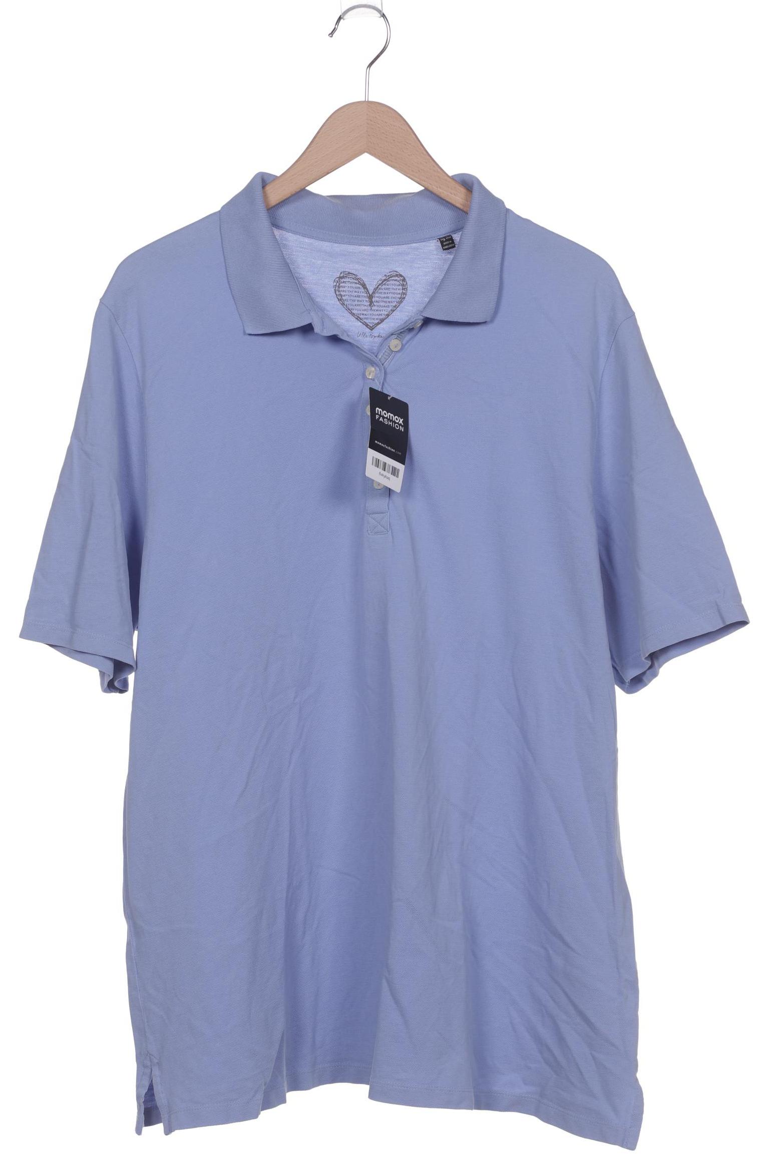 

Ulla Popken Damen Poloshirt, blau, Gr. 50