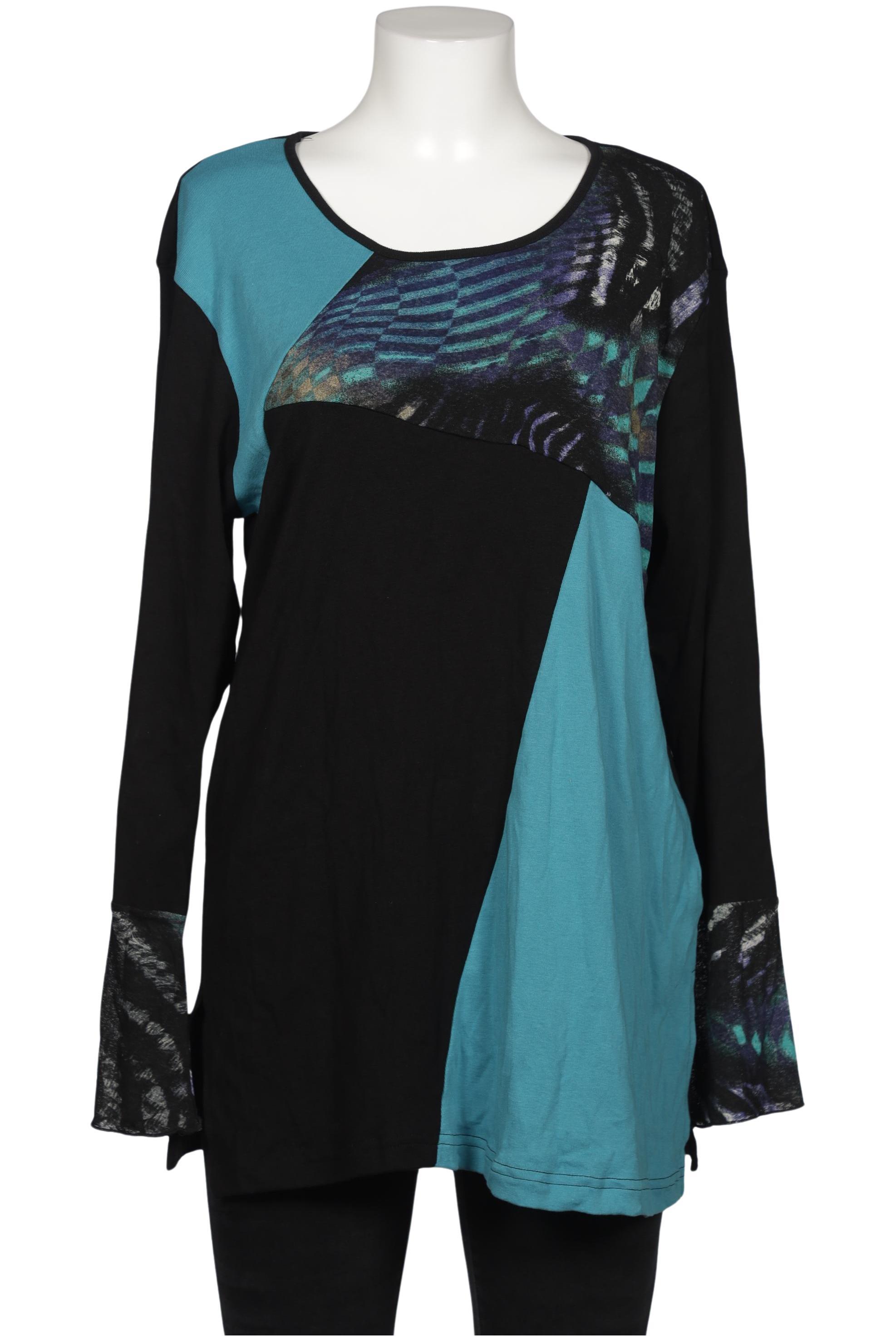 

Ulla Popken Damen Bluse, schwarz, Gr. 42