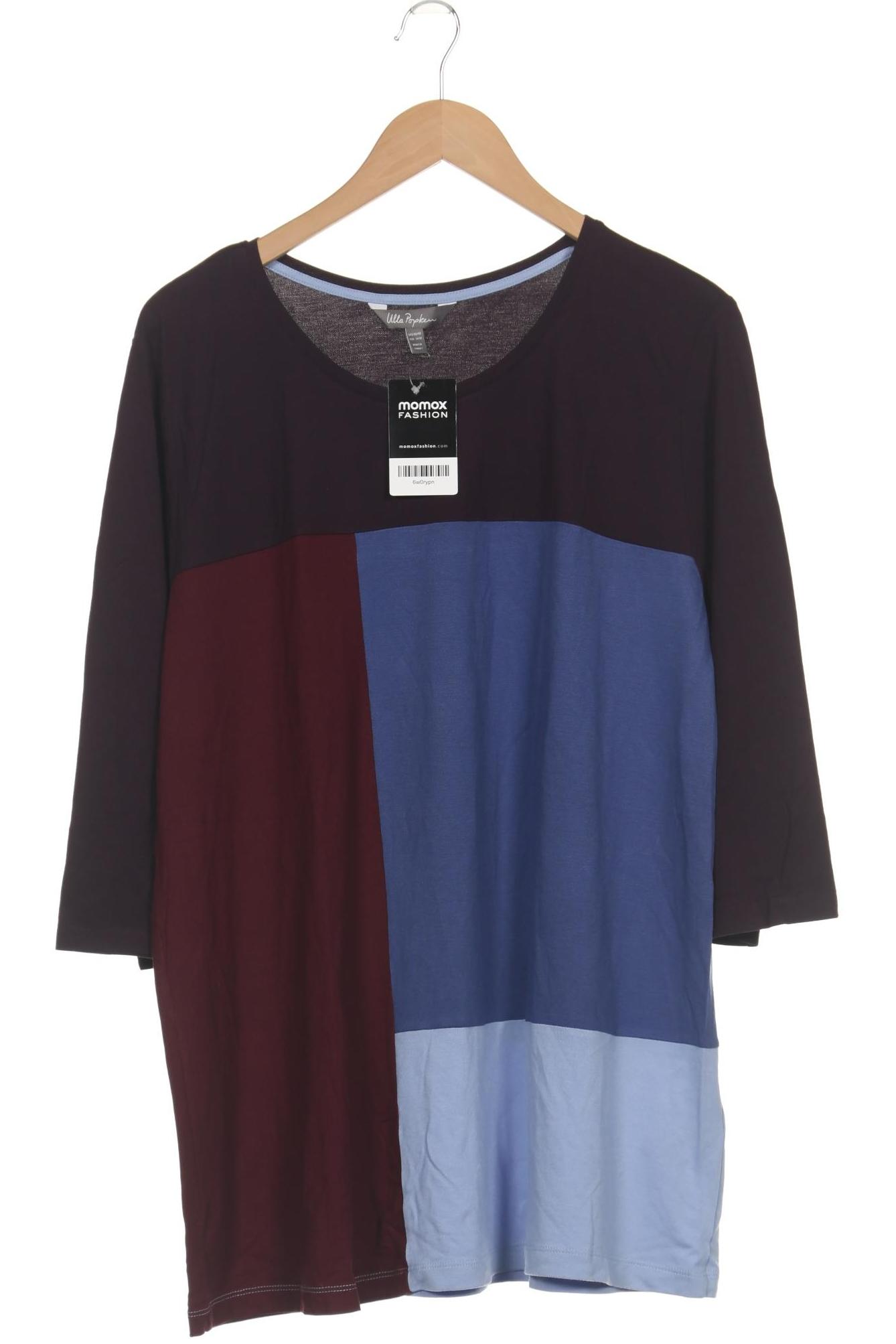 

Ulla Popken Damen Langarmshirt, bordeaux, Gr. 46