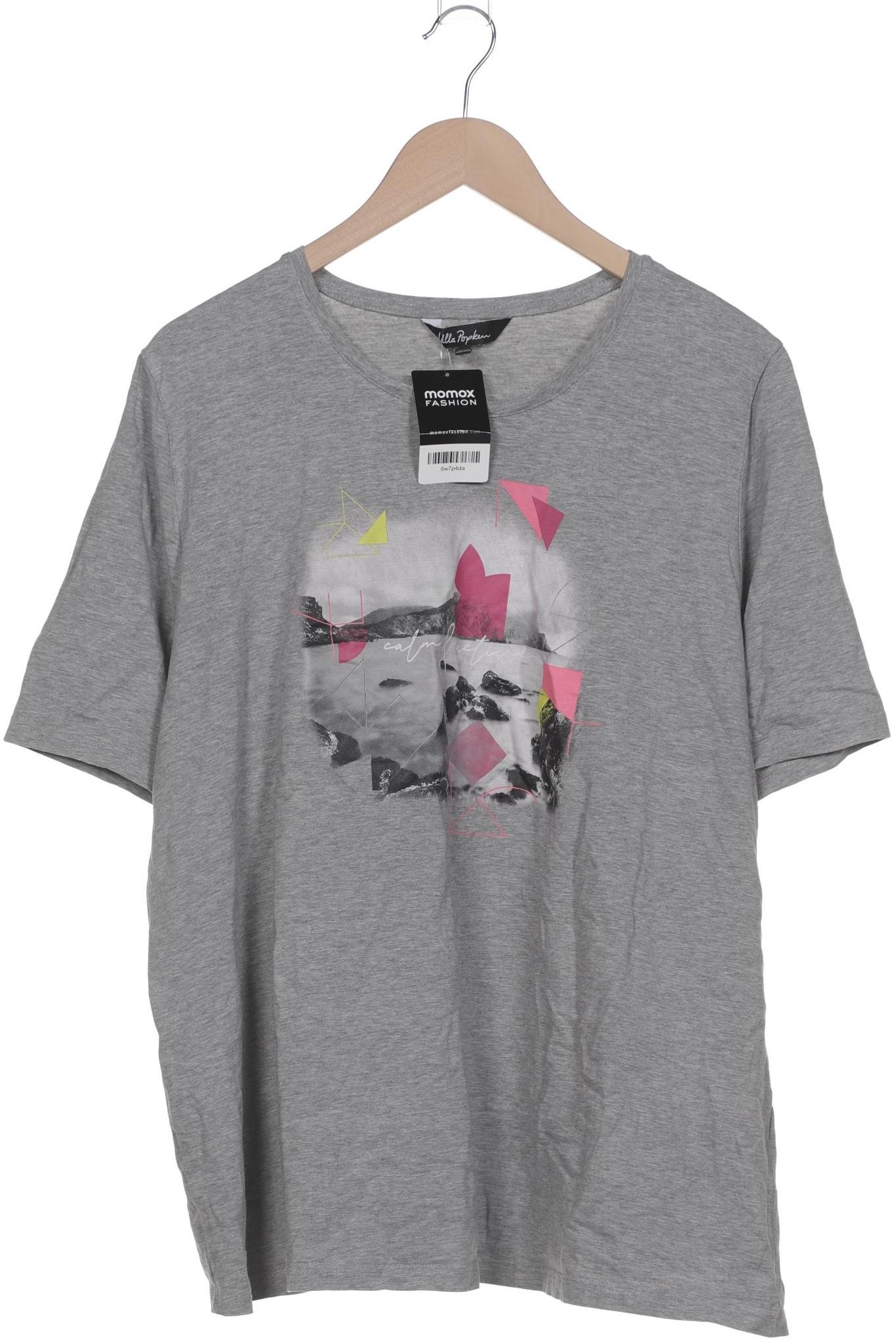 

Ulla Popken Damen T-Shirt, grau, Gr. 50