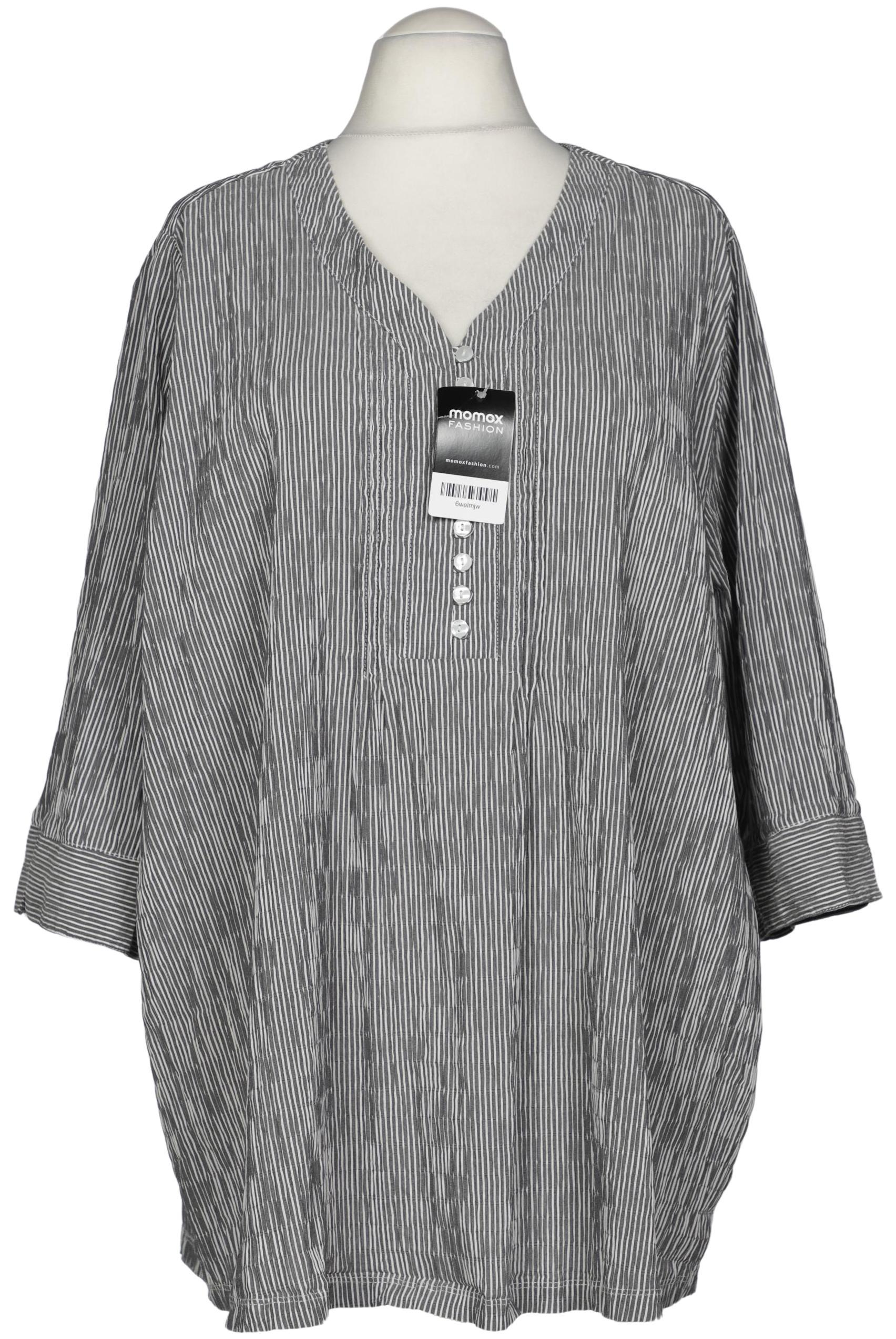 

Ulla Popken Damen Bluse, grau, Gr. 54