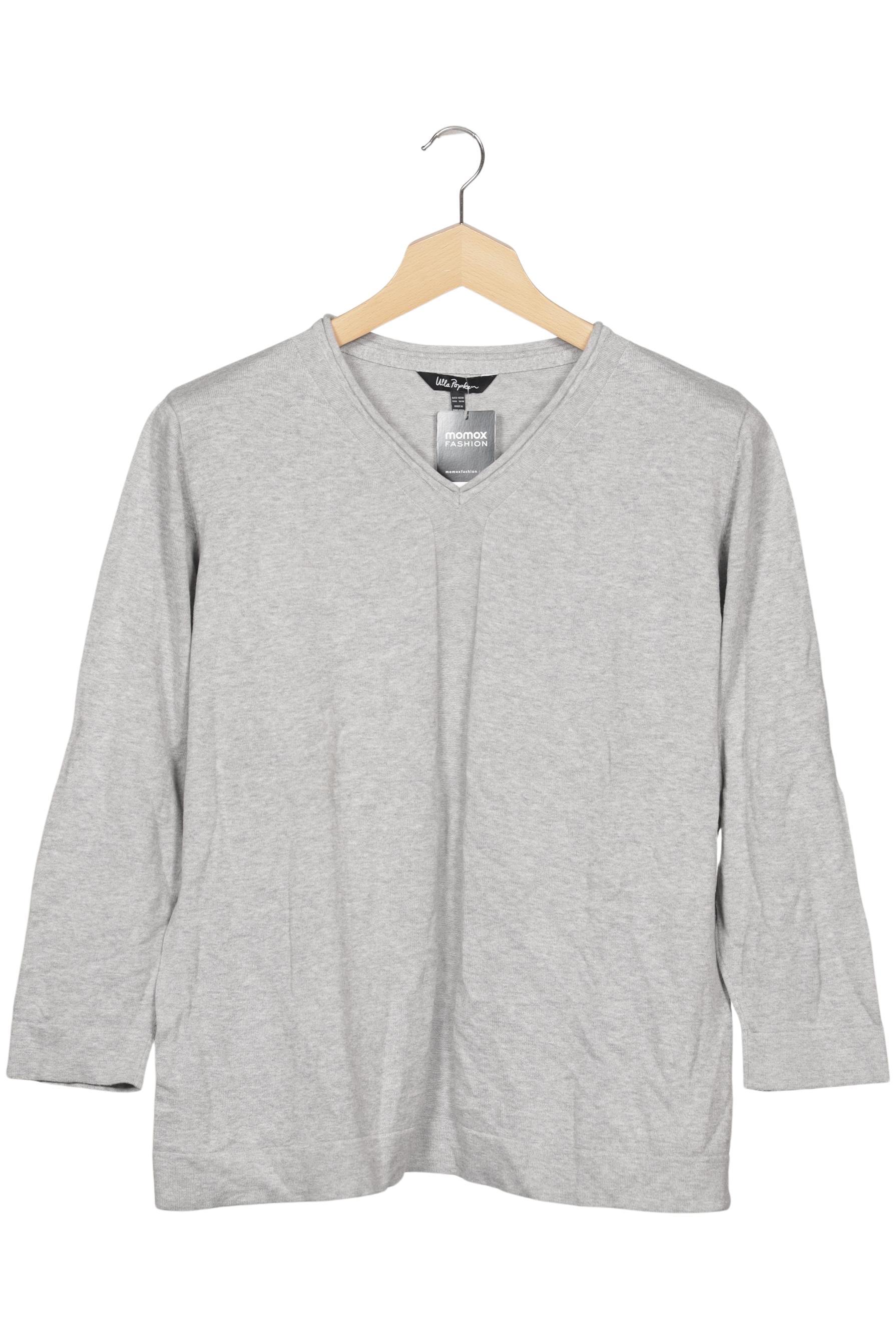 

Ulla Popken Damen Pullover, grau, Gr. 46