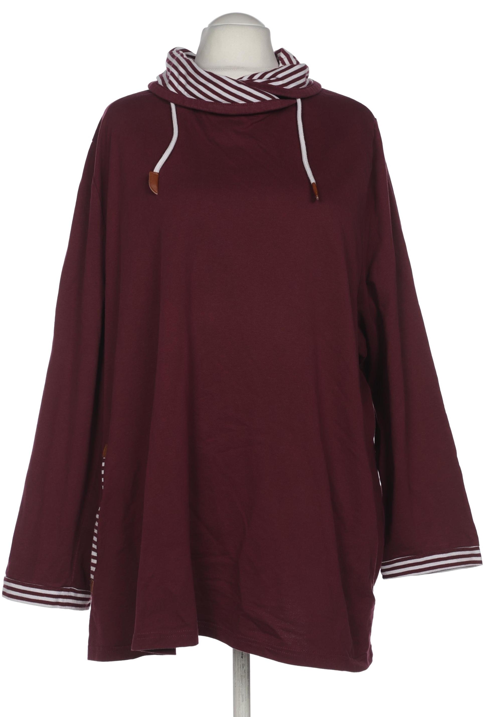 Thumbnail - Ulla Popken Damen Sweatshirt, bordeaux, Gr. 58