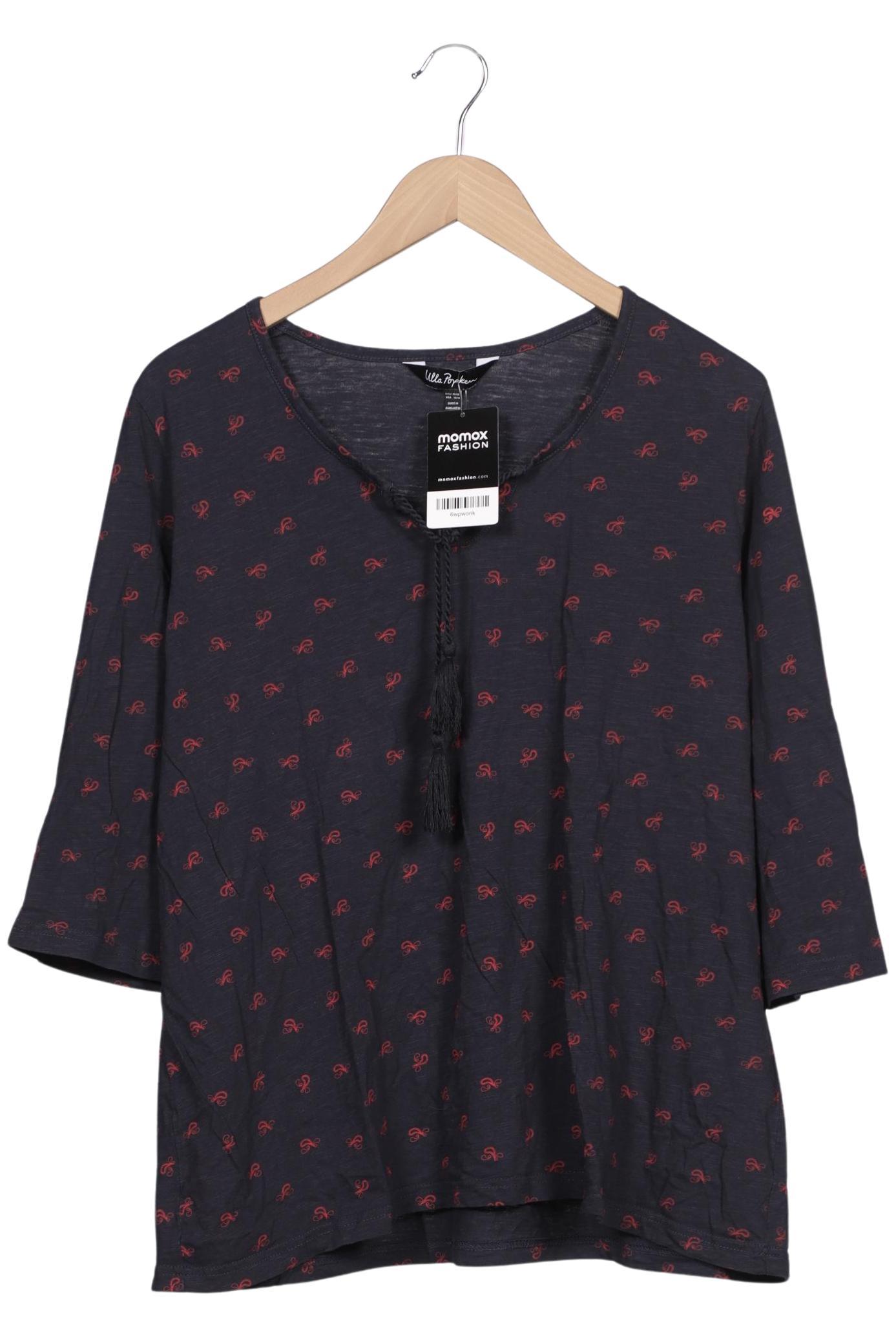

Ulla Popken Damen Langarmshirt, marineblau, Gr. 46