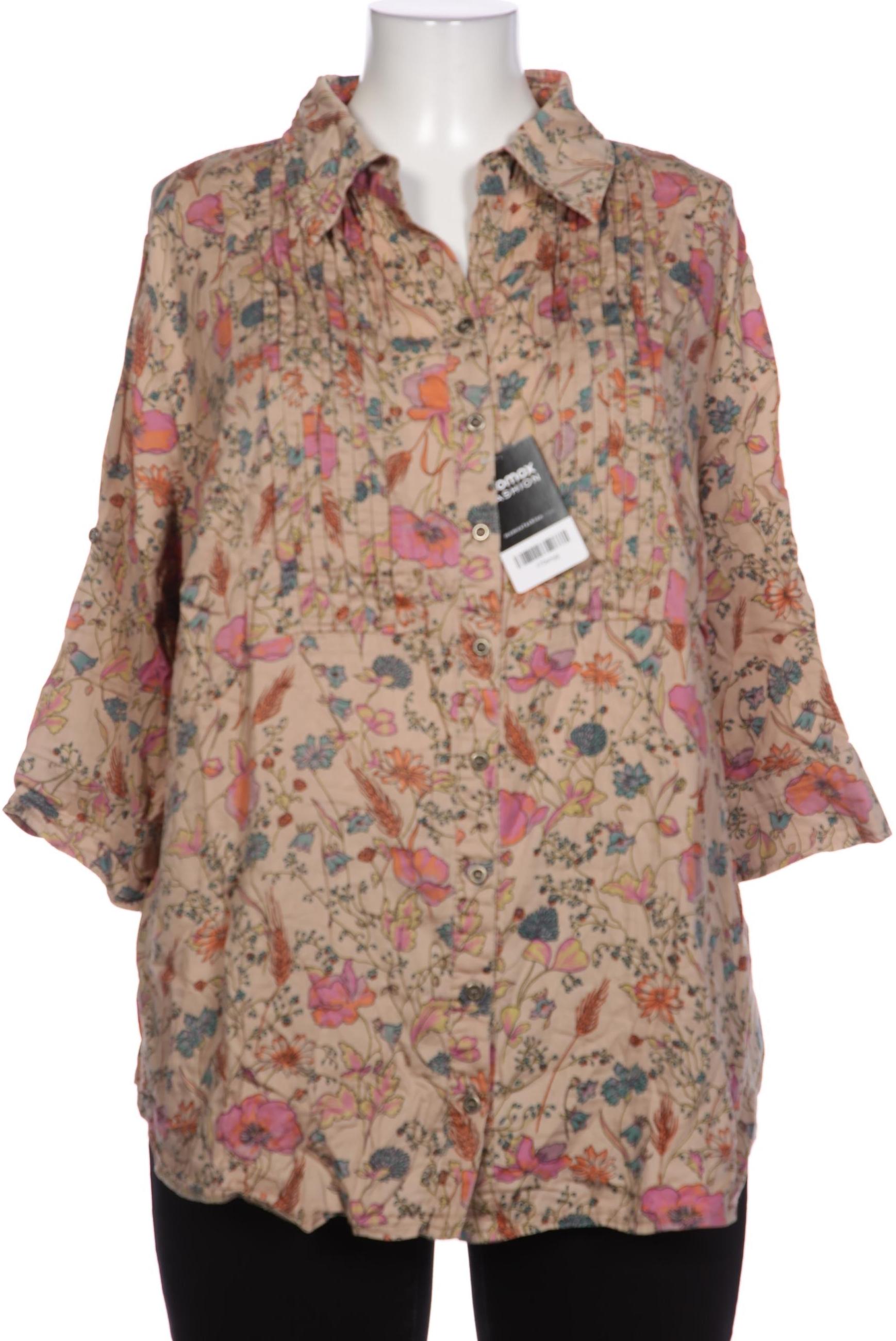 

Ulla Popken Damen Bluse, beige, Gr. 46