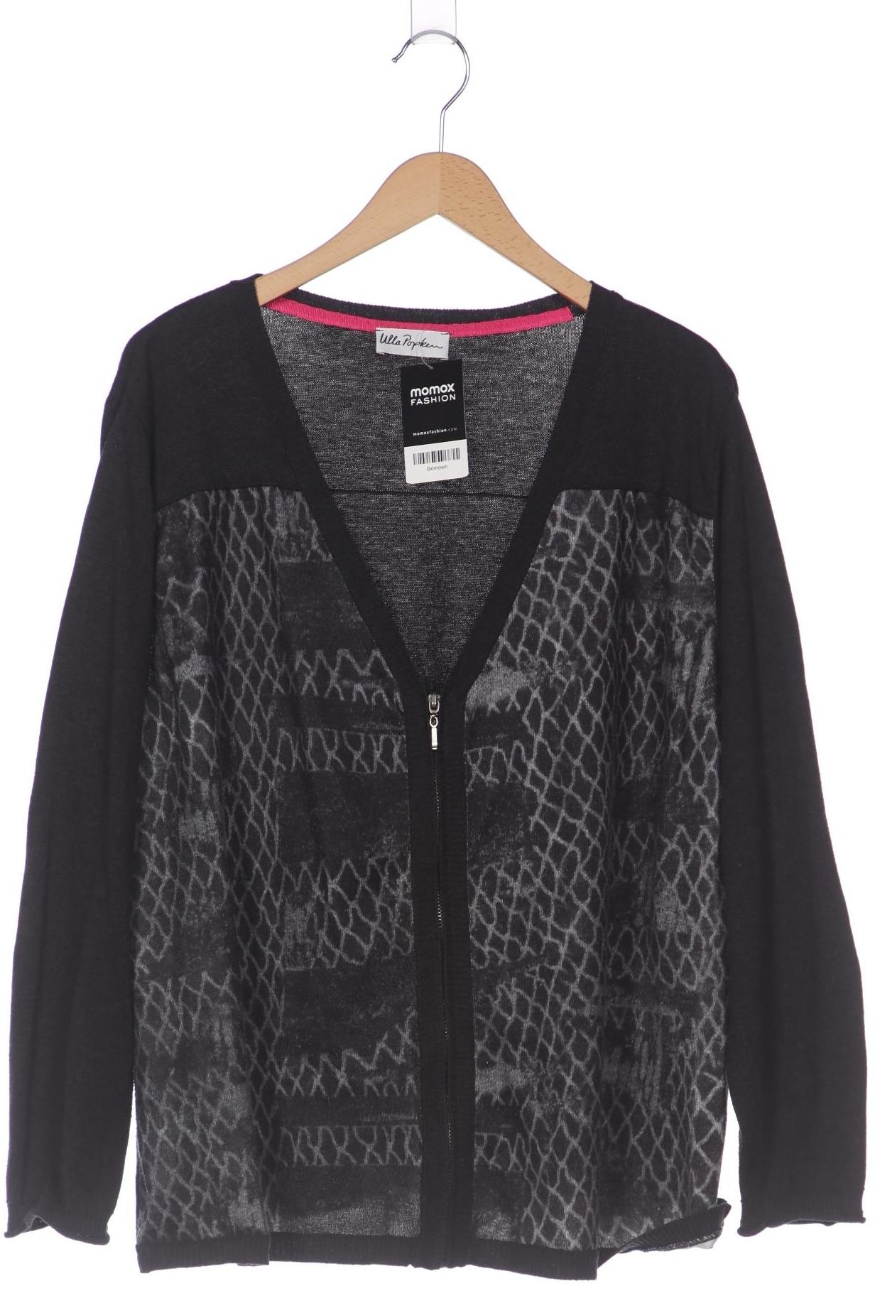 

Ulla Popken Damen Strickjacke, grau, Gr. 50
