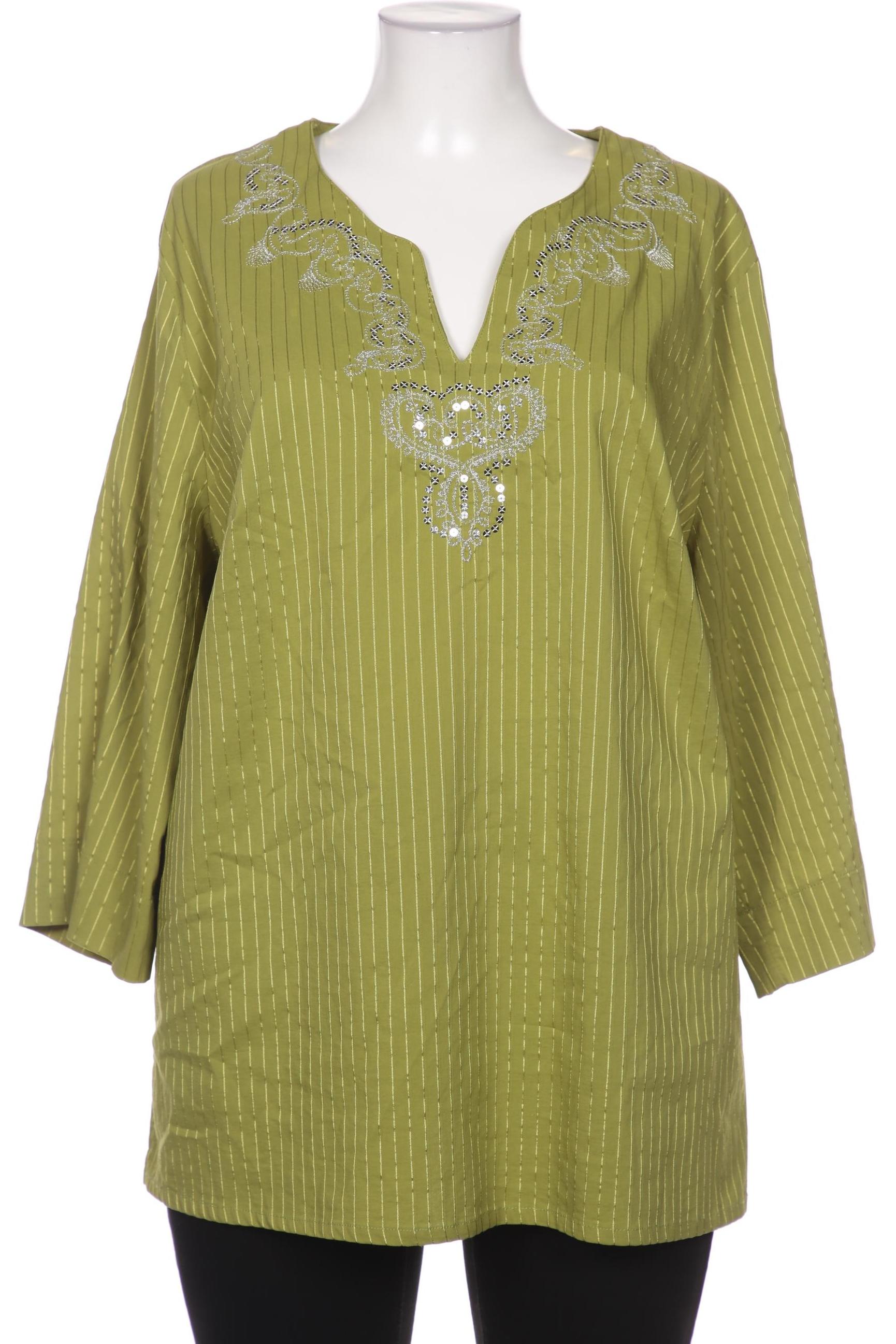 

Ulla Popken Damen Bluse, grün, Gr. 48