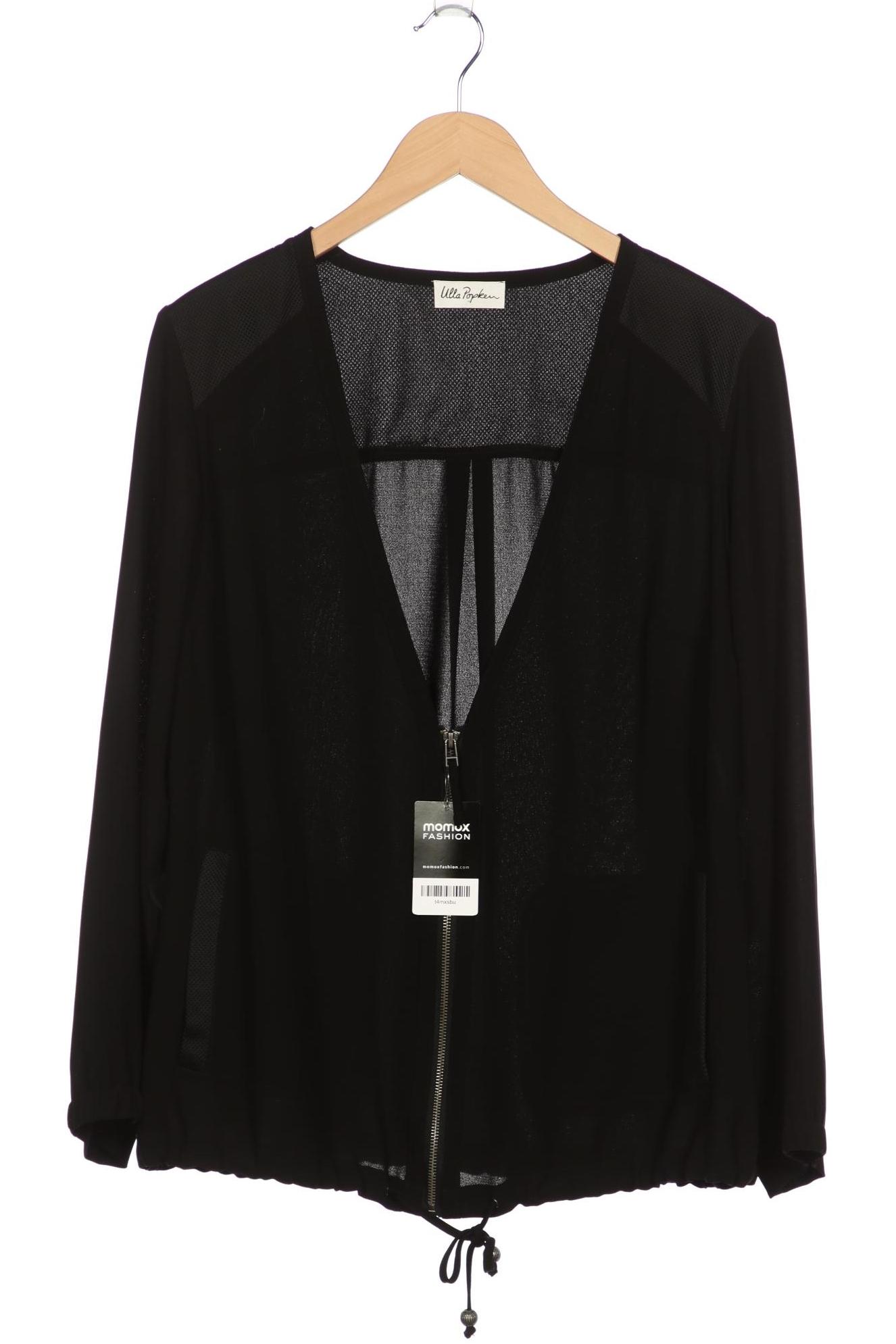 

Ulla Popken Damen Strickjacke, schwarz, Gr. 16