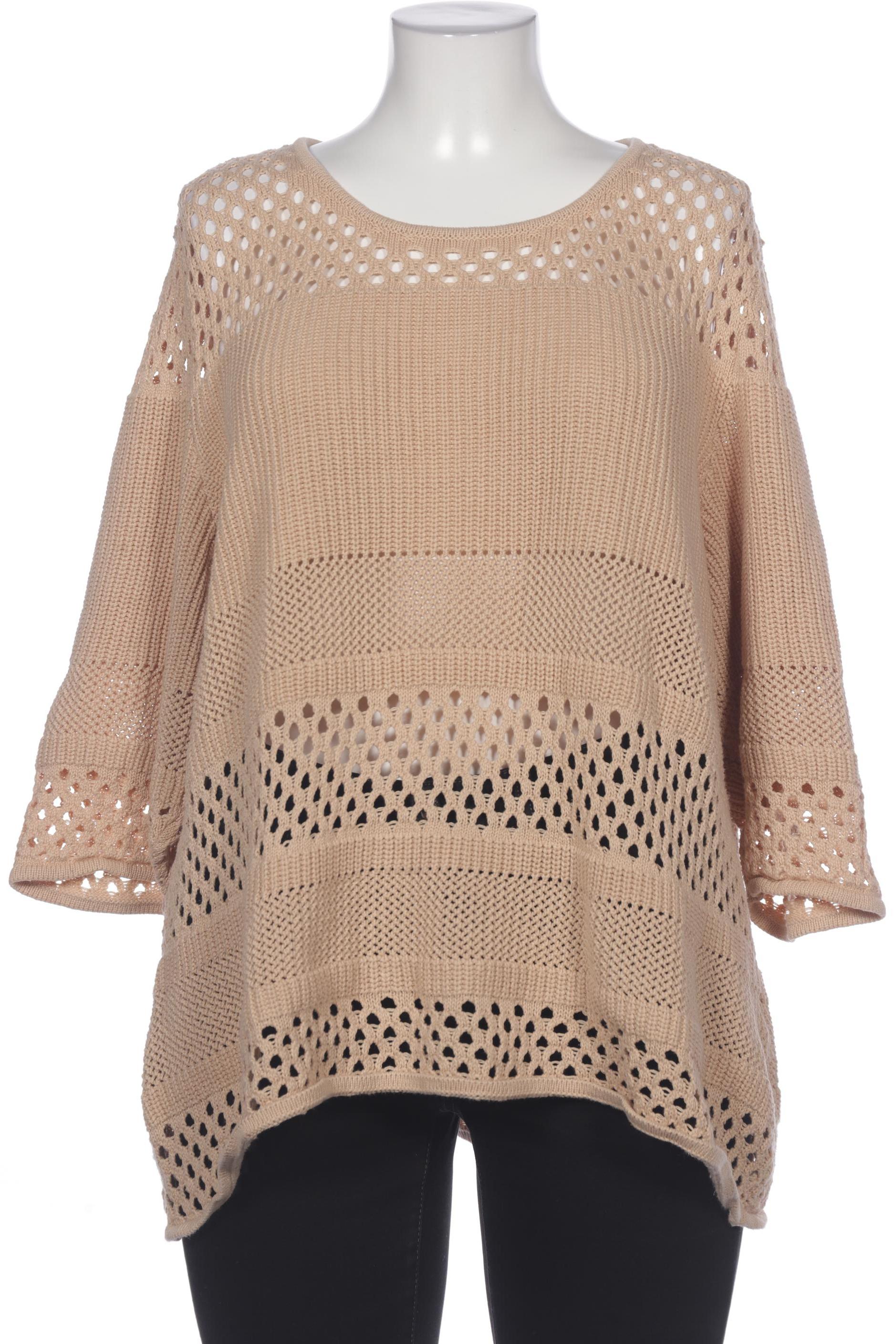 

Ulla Popken Damen Pullover, beige, Gr. 50