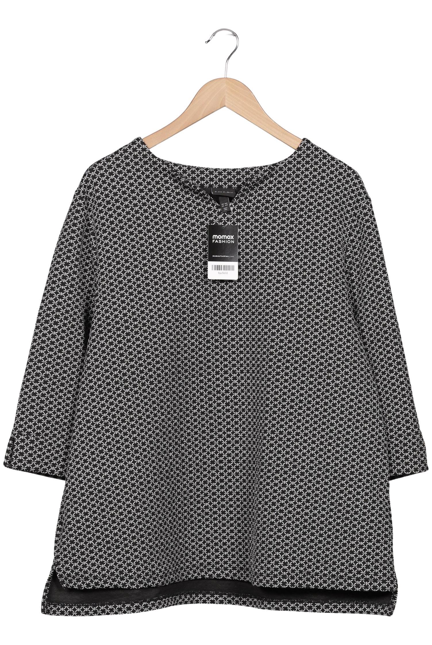 

Ulla Popken Damen Sweatshirt, schwarz, Gr. 46