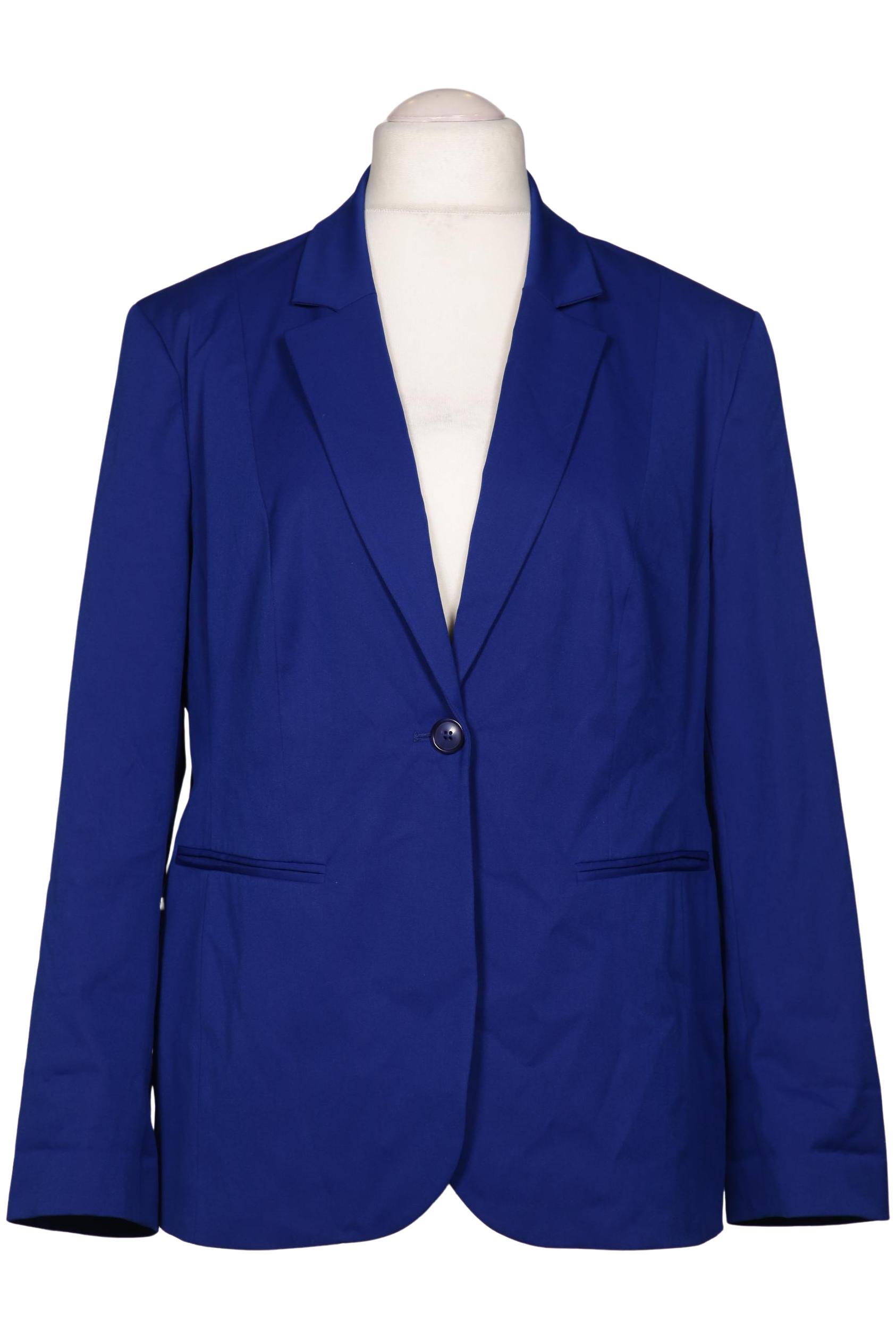 

Ulla Popken Damen Blazer, blau, Gr. 44